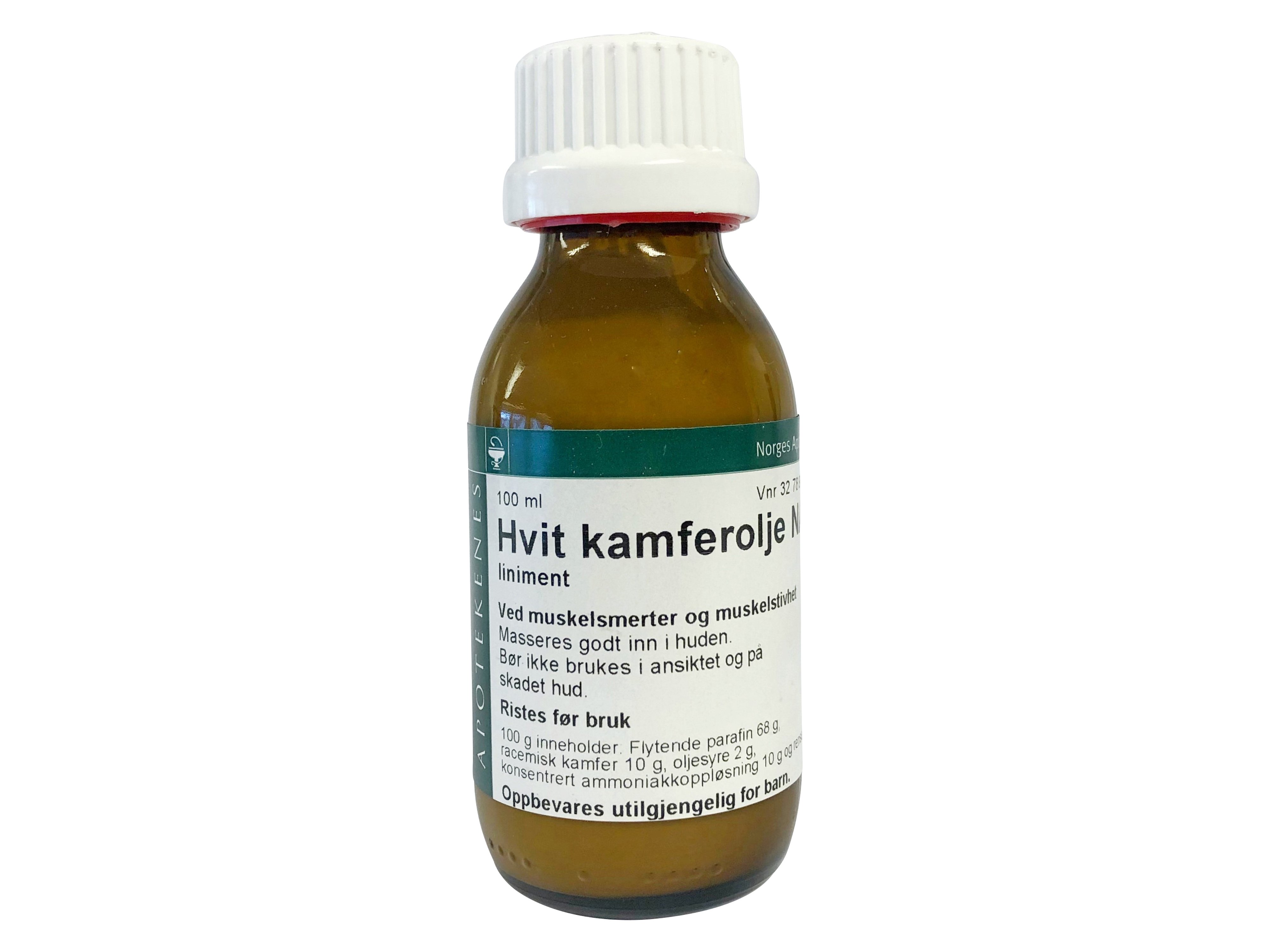 NAF Hvit kamferolje NAF, 100 ml.