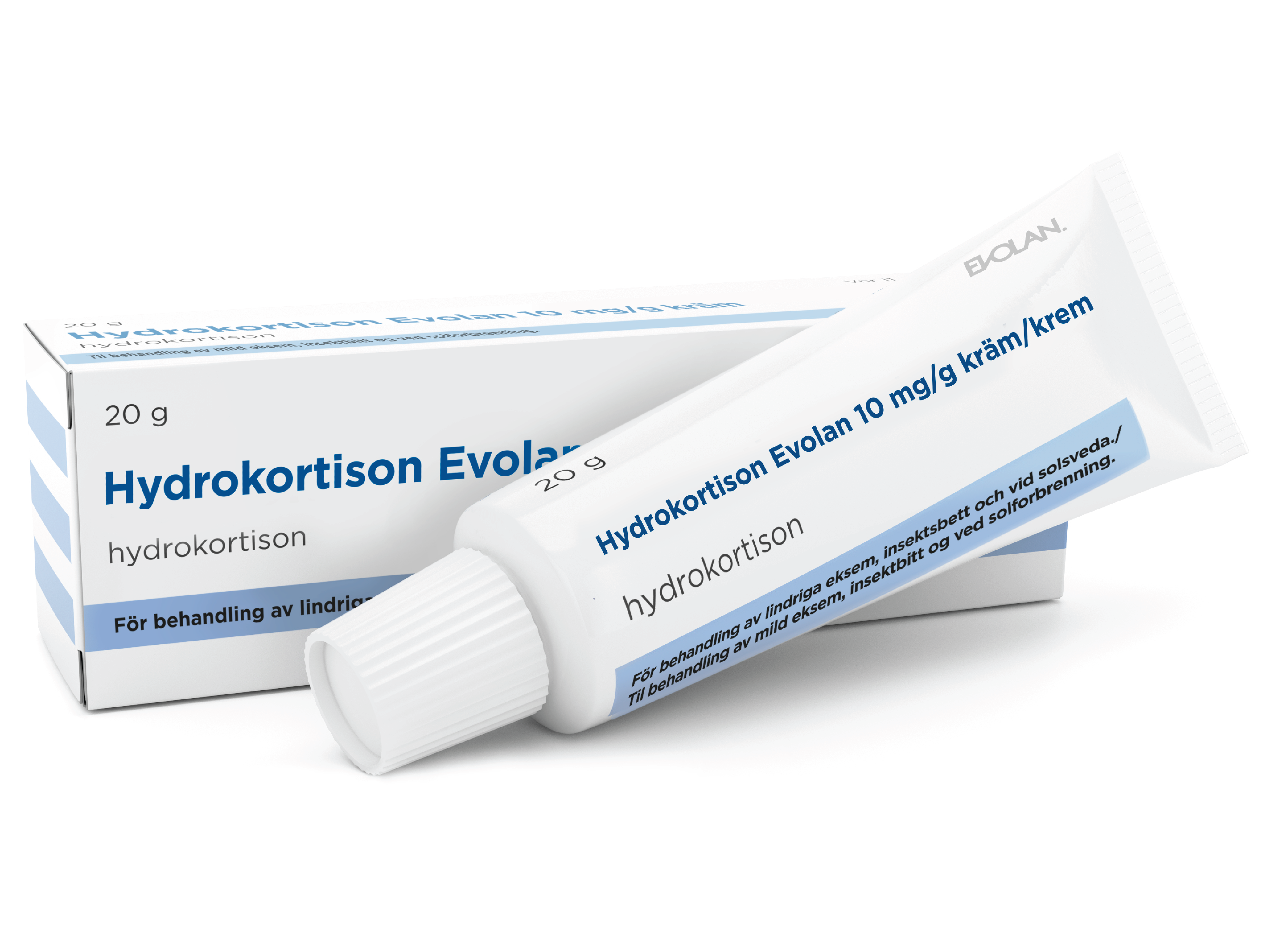 Hydrokortison Evolan krem 10mg/g, 20 g.