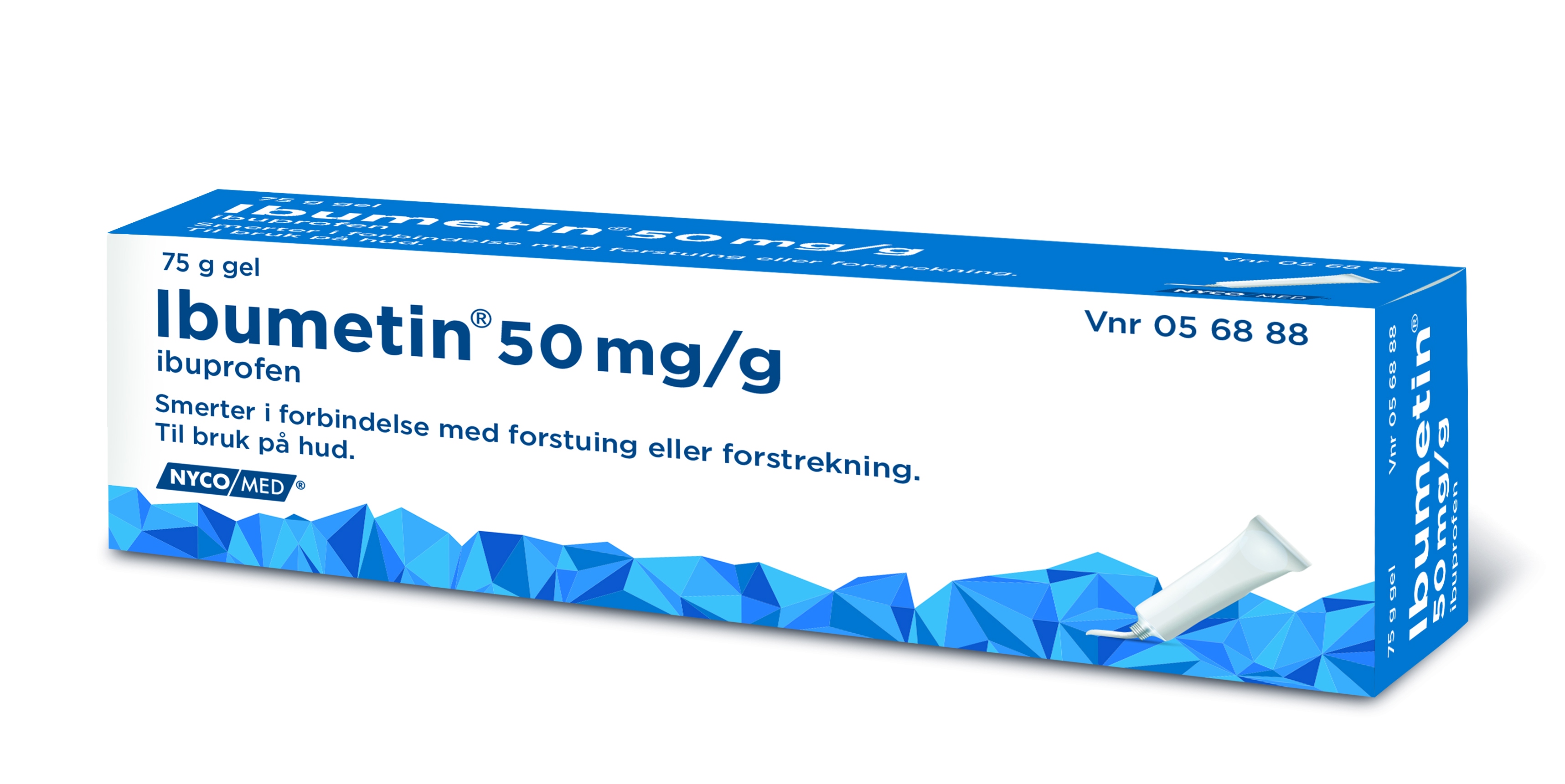 Ibumetin Gel 5 %, 75 gram