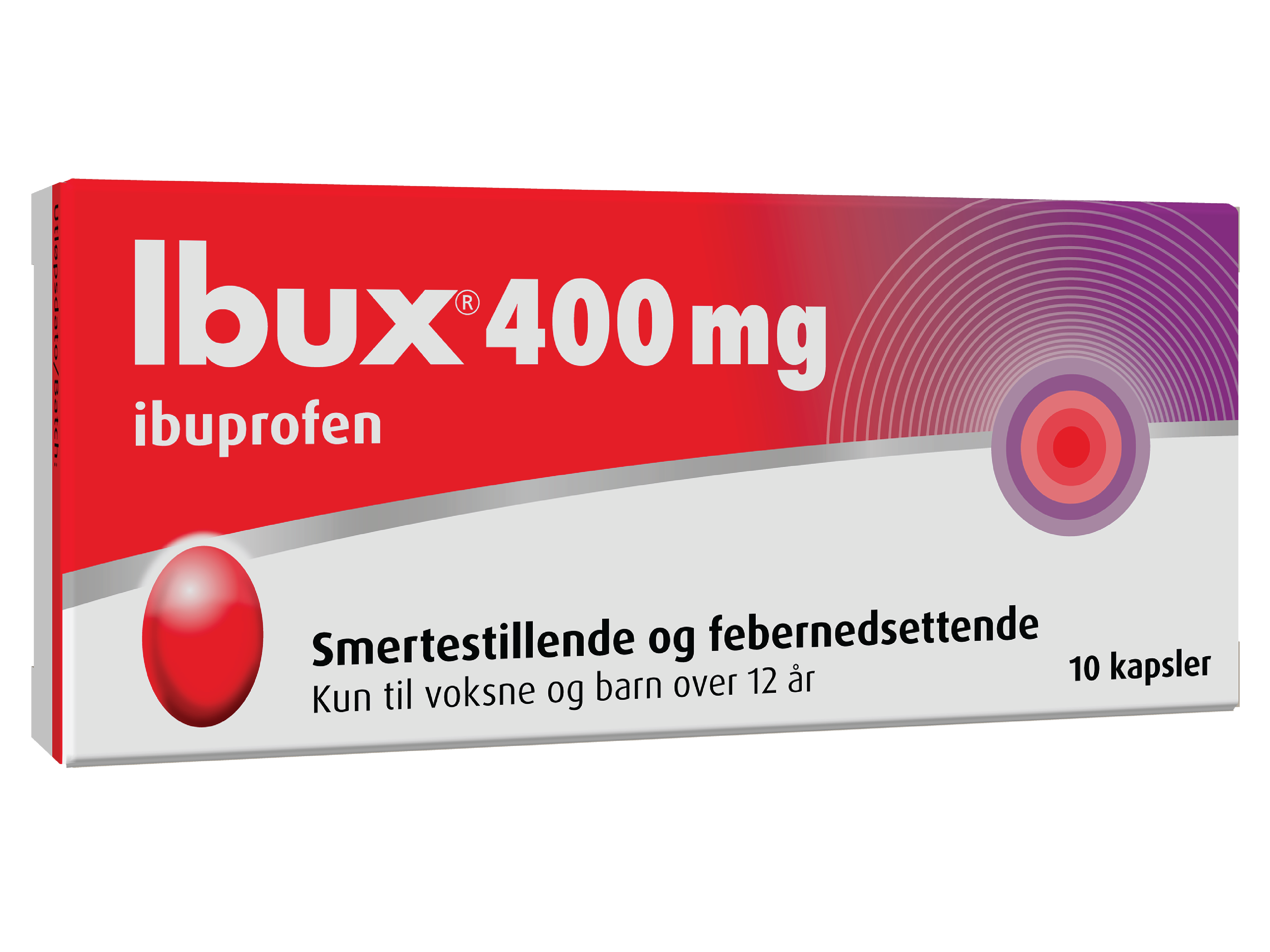 Ibux Kapsler 400 mg, 10 stk.