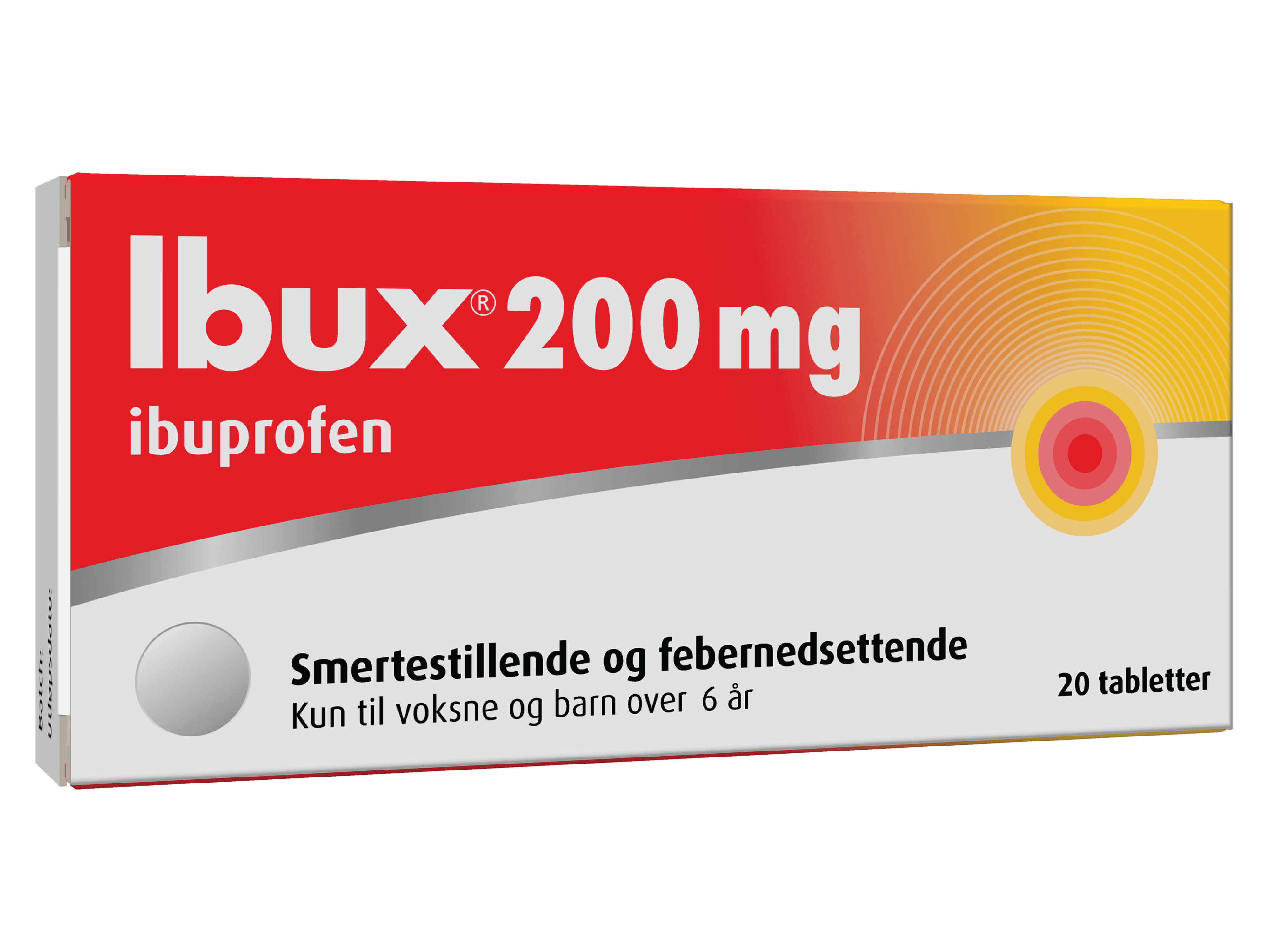 Ibux Tabletter 200 mg, 20 stk.