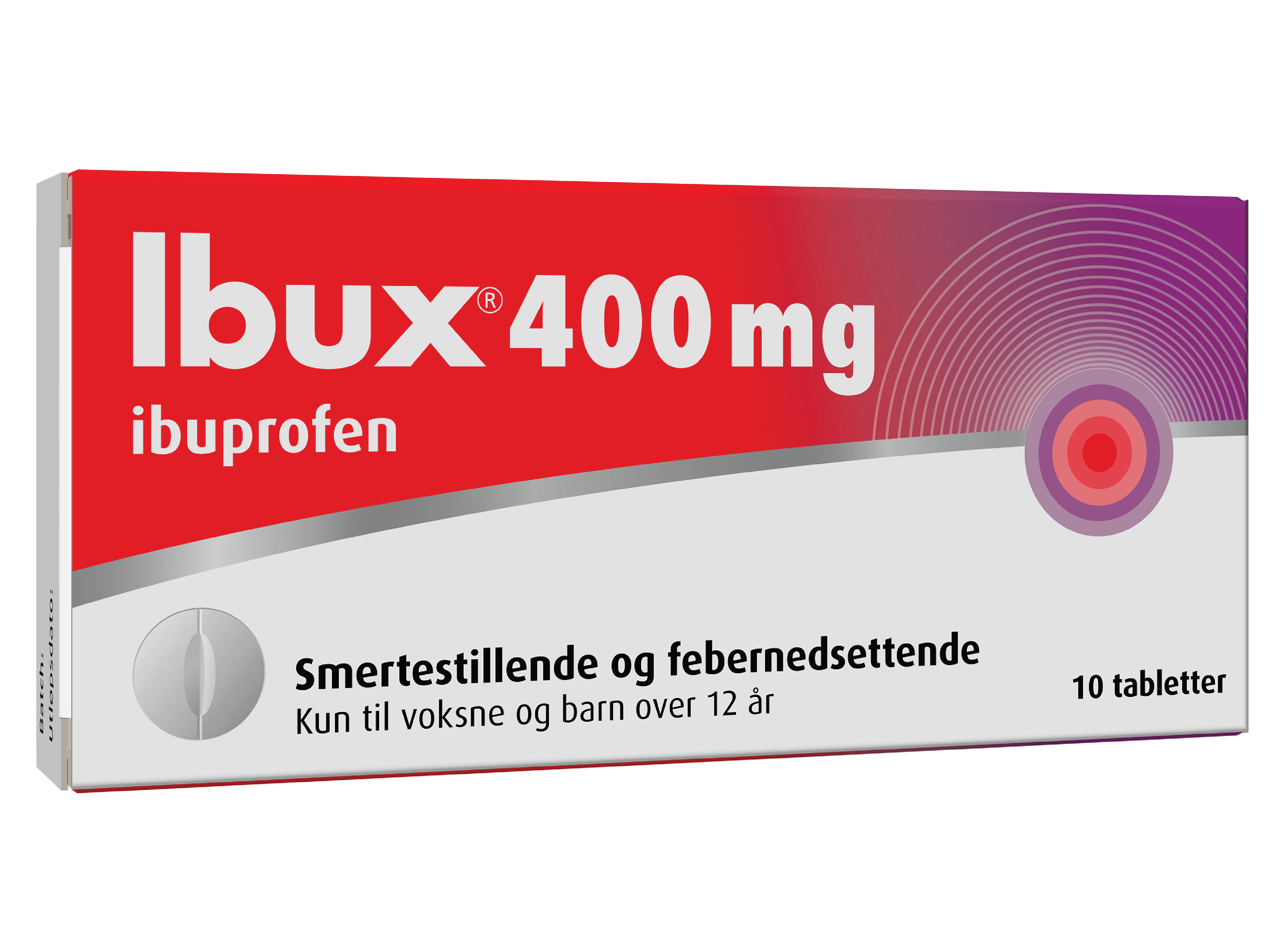 Ibux Tabletter 400mg, 10 stk.