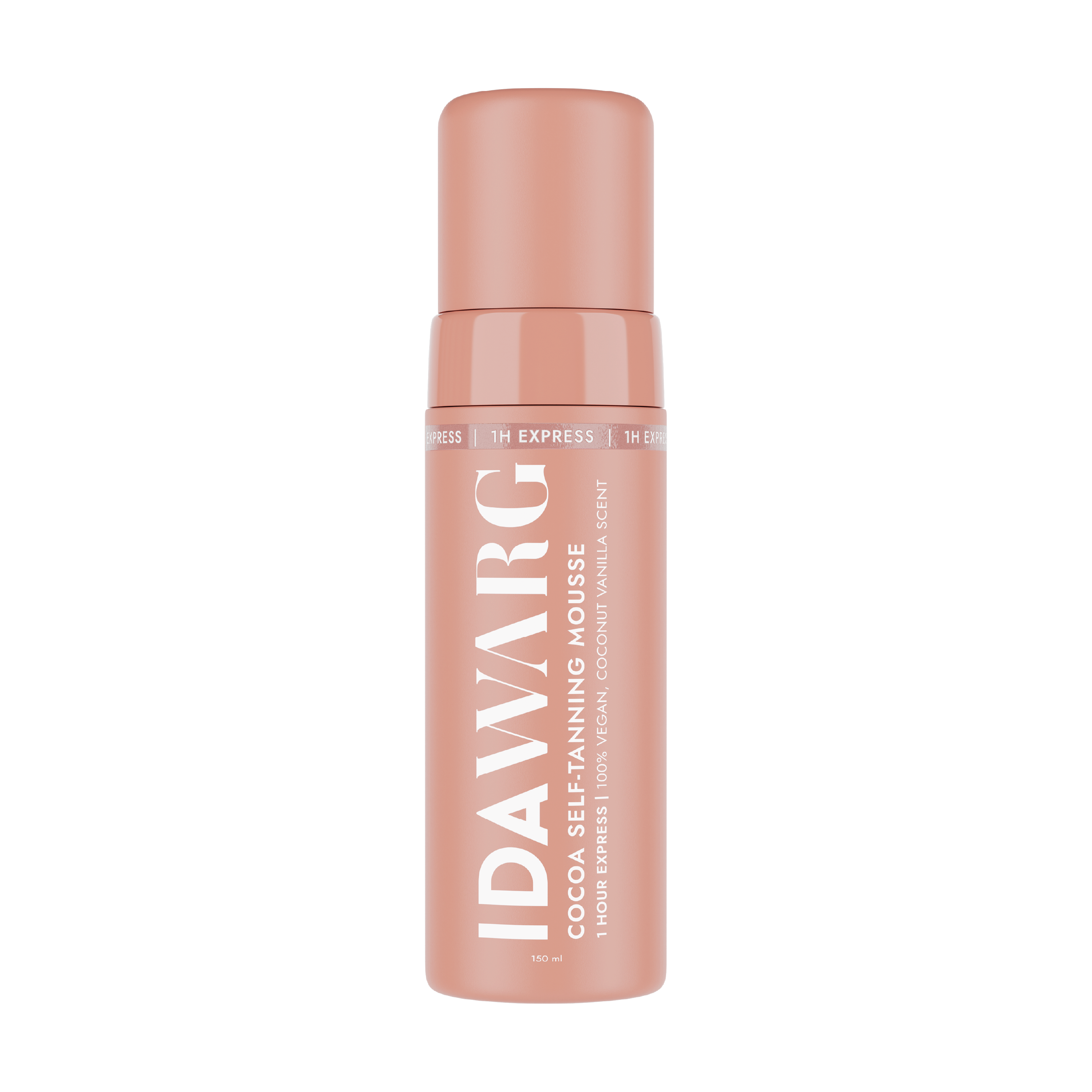 IDA WARG Beauty Instant Self-Tanning Mousse Cocoa, 150 ml