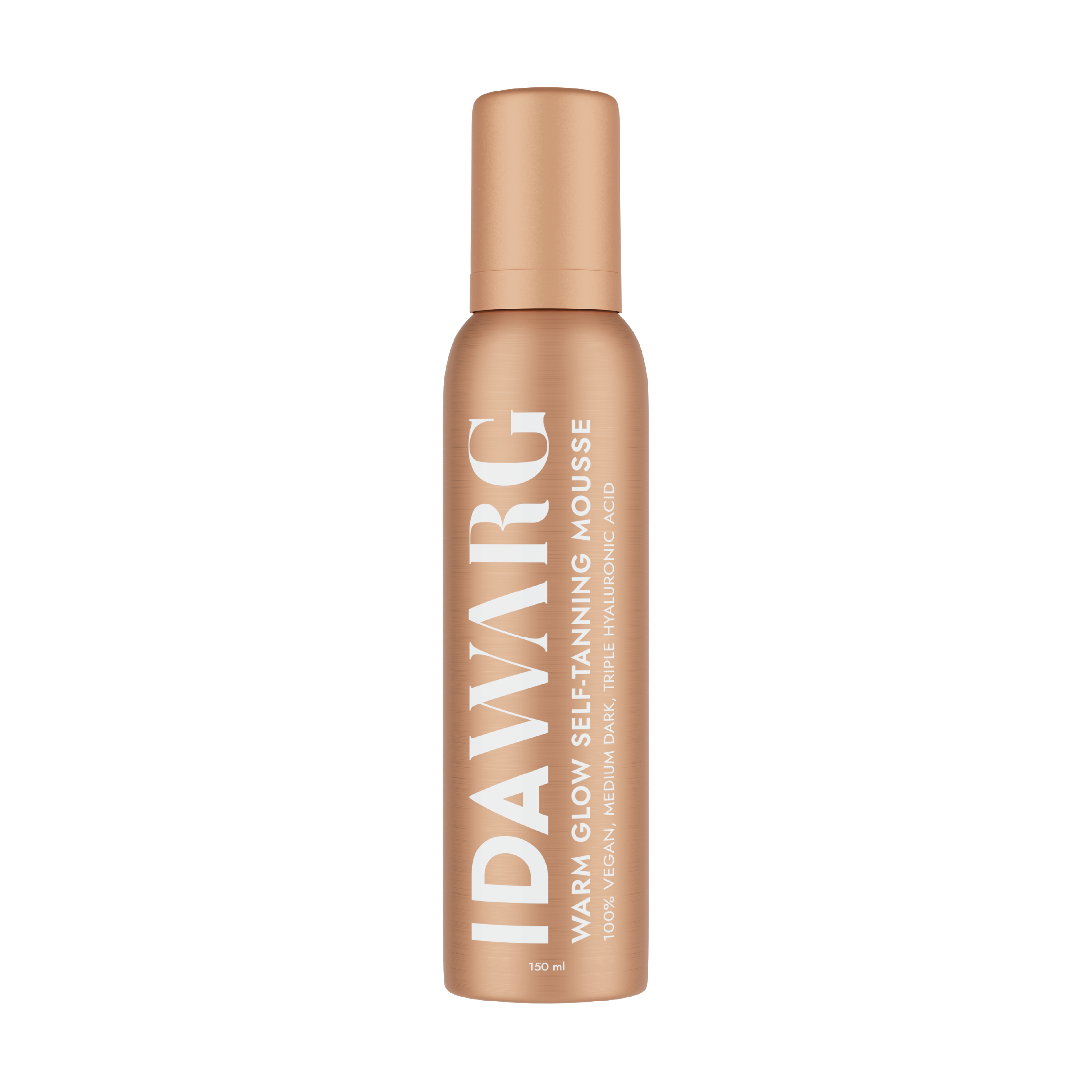 IDA WARG Beauty Warm Glow Self-Tanning Mousse, 150 ml