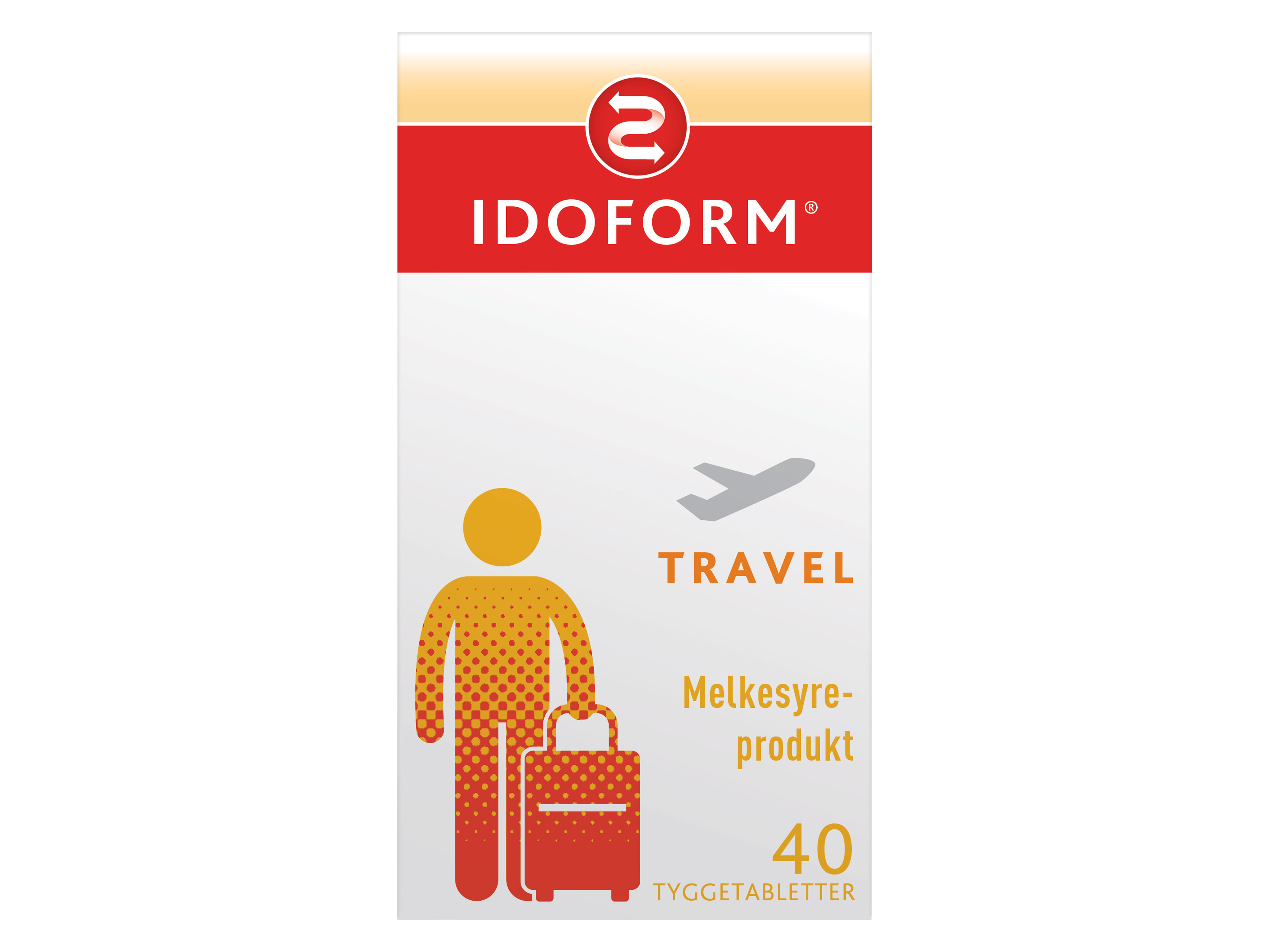 Idoform Travel Tyggetabletter, 40 stk