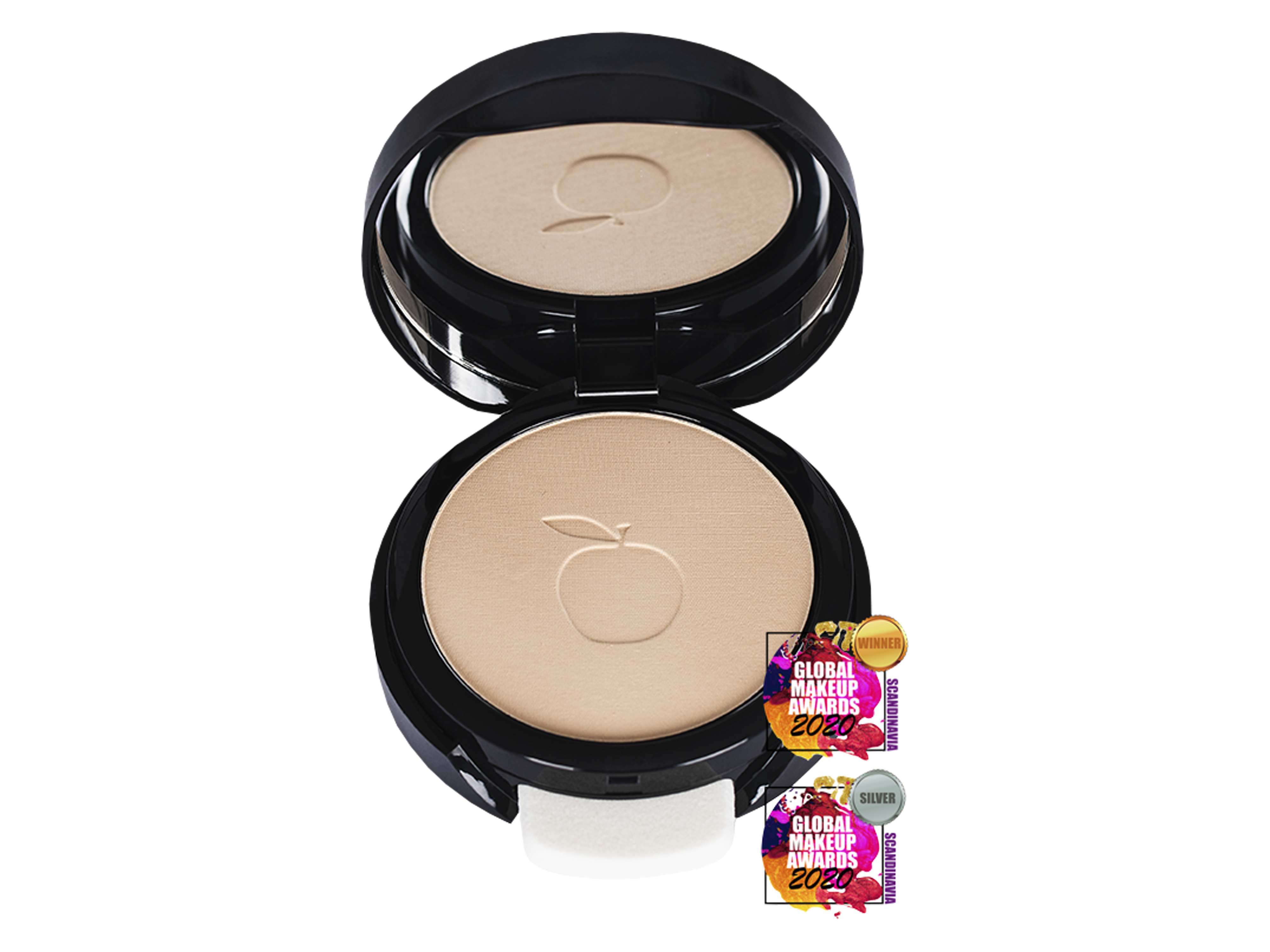 IDUN Minerals 2-in-1 Pressed Powder & Foundation, Skærgård, 7.7 g