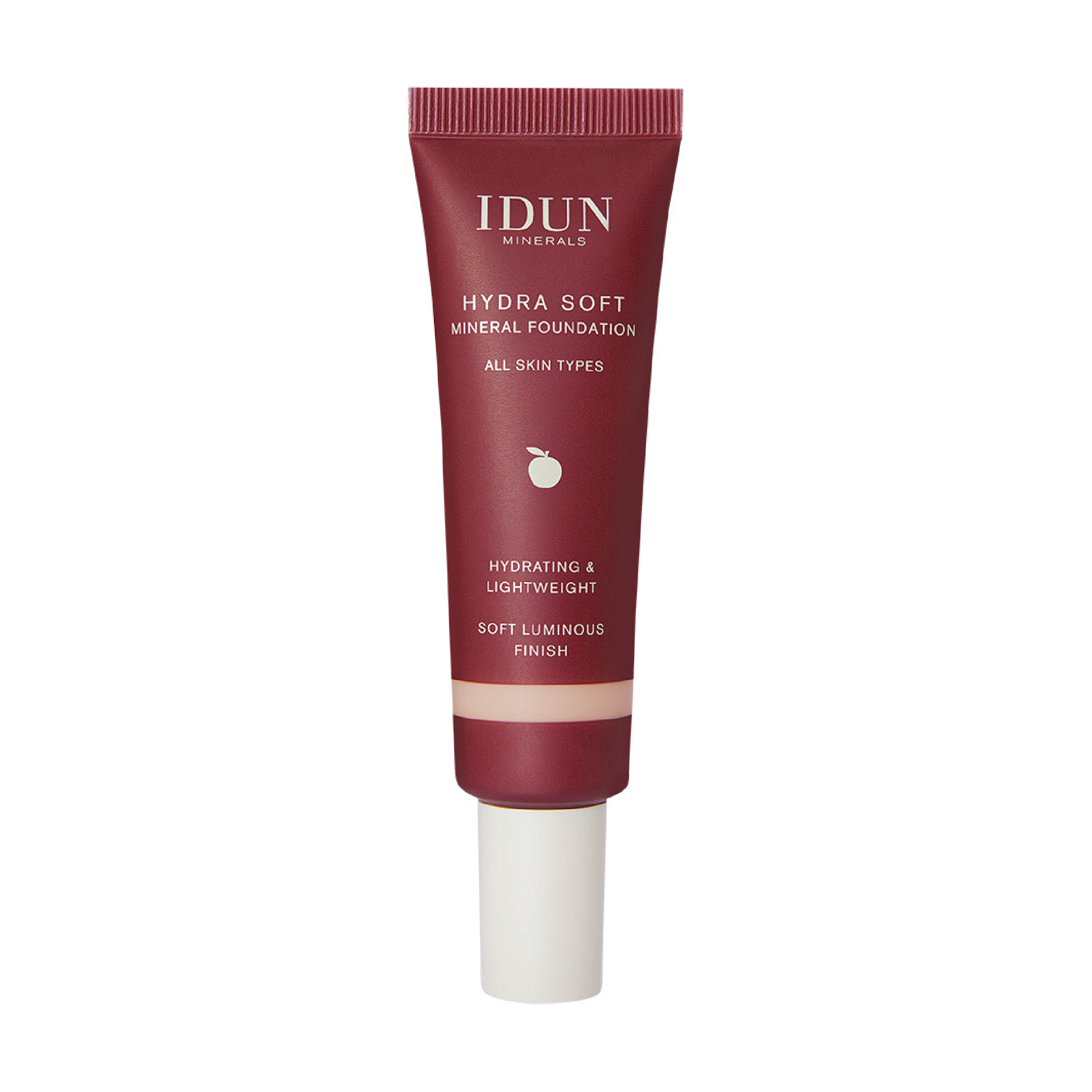 IDUN Minerals Hydra Soft Mineral Foundation, Signe, Lys, 30 ml
