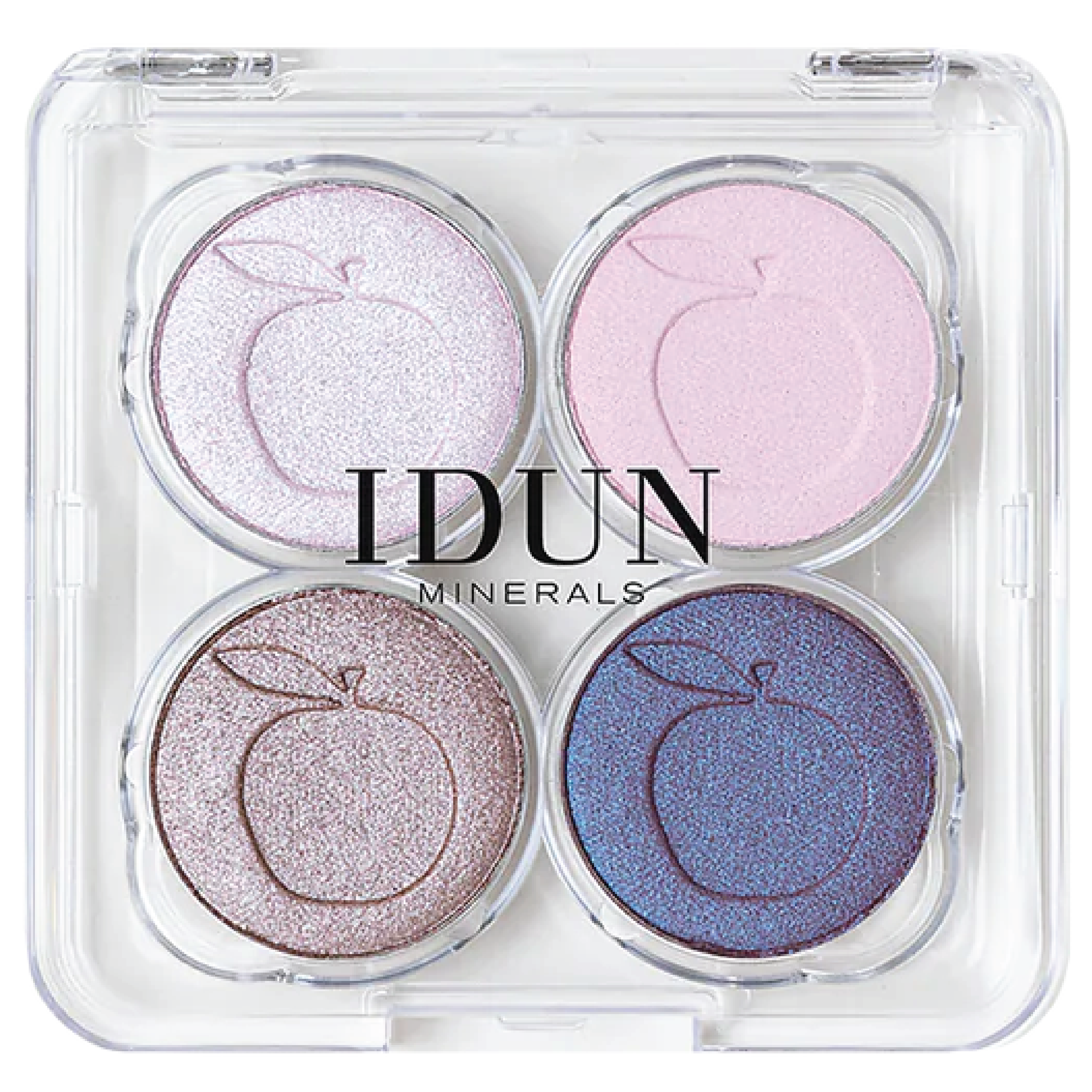 IDUN Minerals Eyeshadow Palette, Norrlandssyren, 4 g