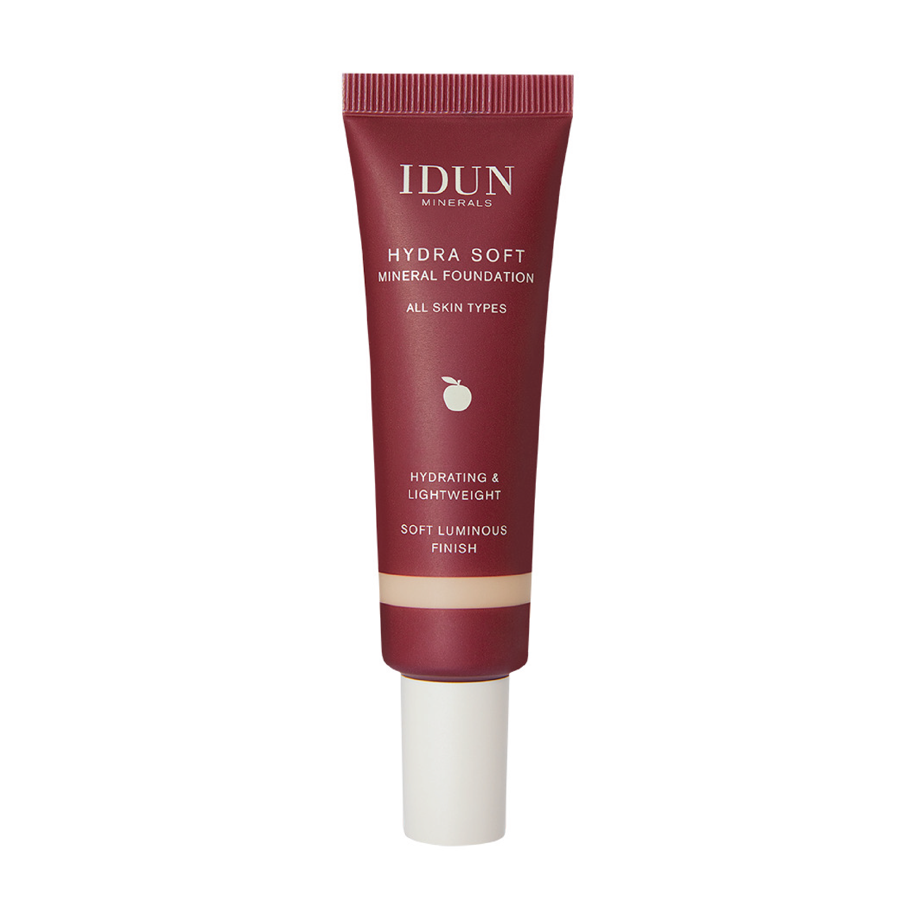 IDUN Minerals Hydra Soft Mineral Foundation, Freja, Lys/medium, 30 ml