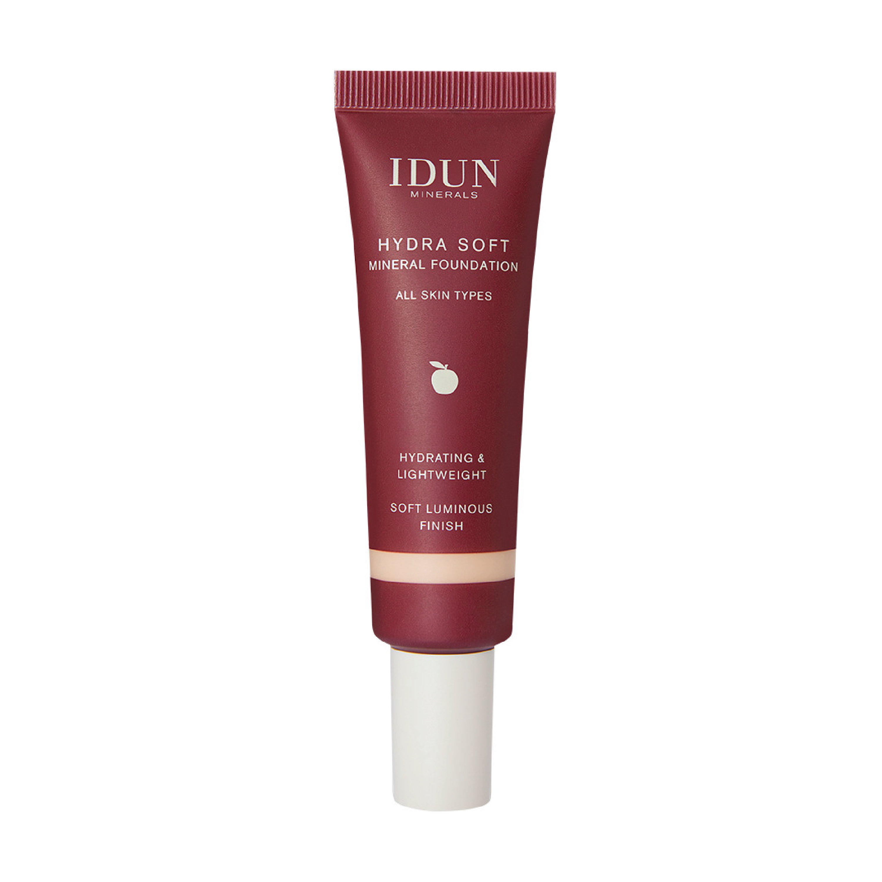 IDUN Minerals Hydra Soft Mineral Foundation, Saga, Lys, 30 ml