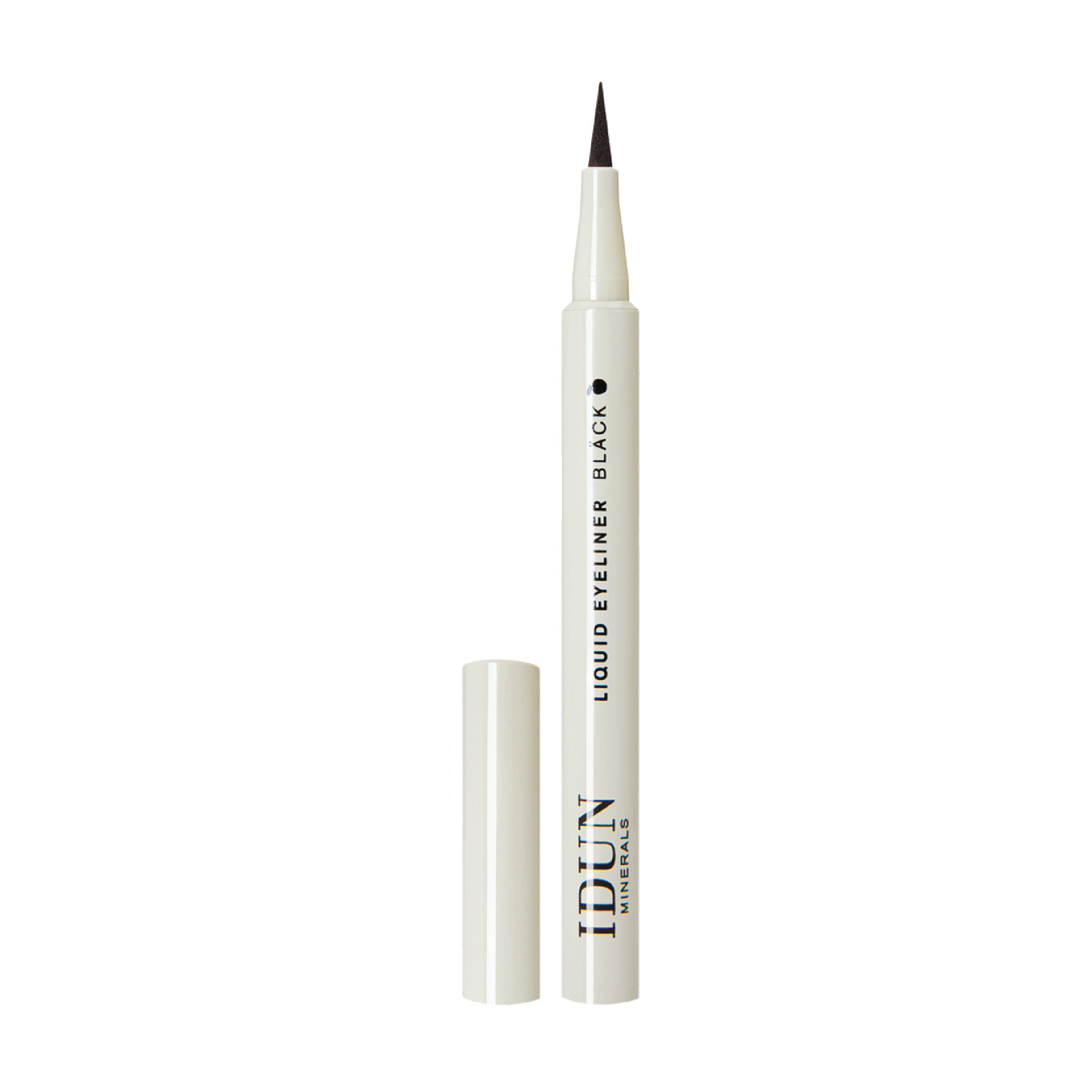 IDUN Minerals Liquid Eye Pen, Svart, 1 stk.