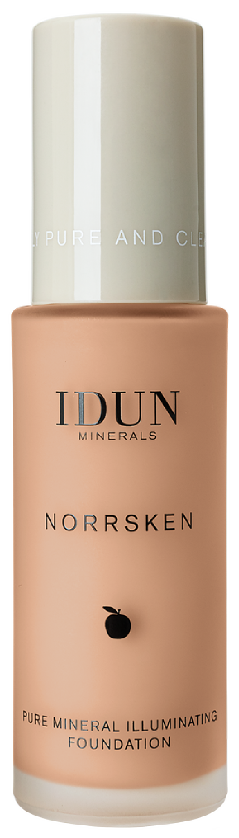 IDUN Minerals Norrsken Pure Mineral Illuminating Foundation, Siri, Medium, 30 ml