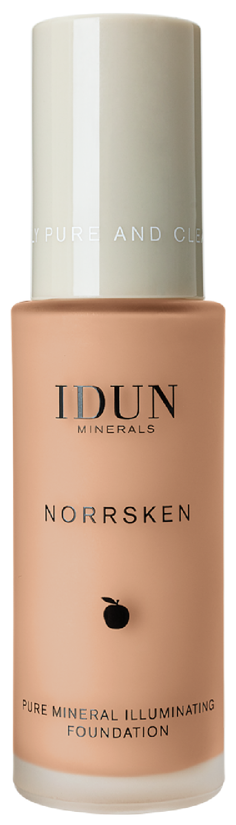 IDUN Minerals Norrsken Pure Mineral Illuminating Foundation, Siri, Medium, 30 ml