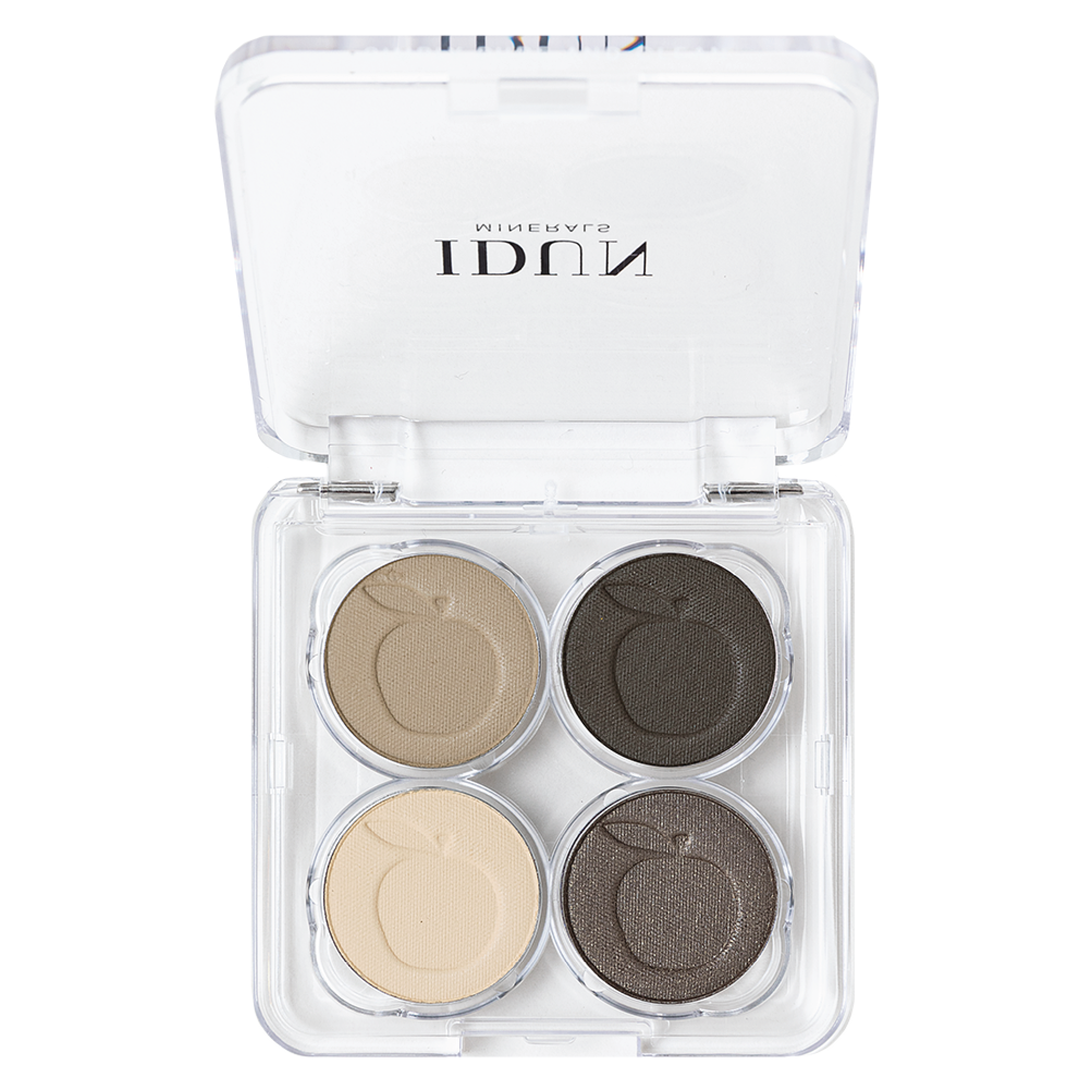IDUN Minerals Øyeskygge Palett, Lejongap, kaffe latte, 4 g