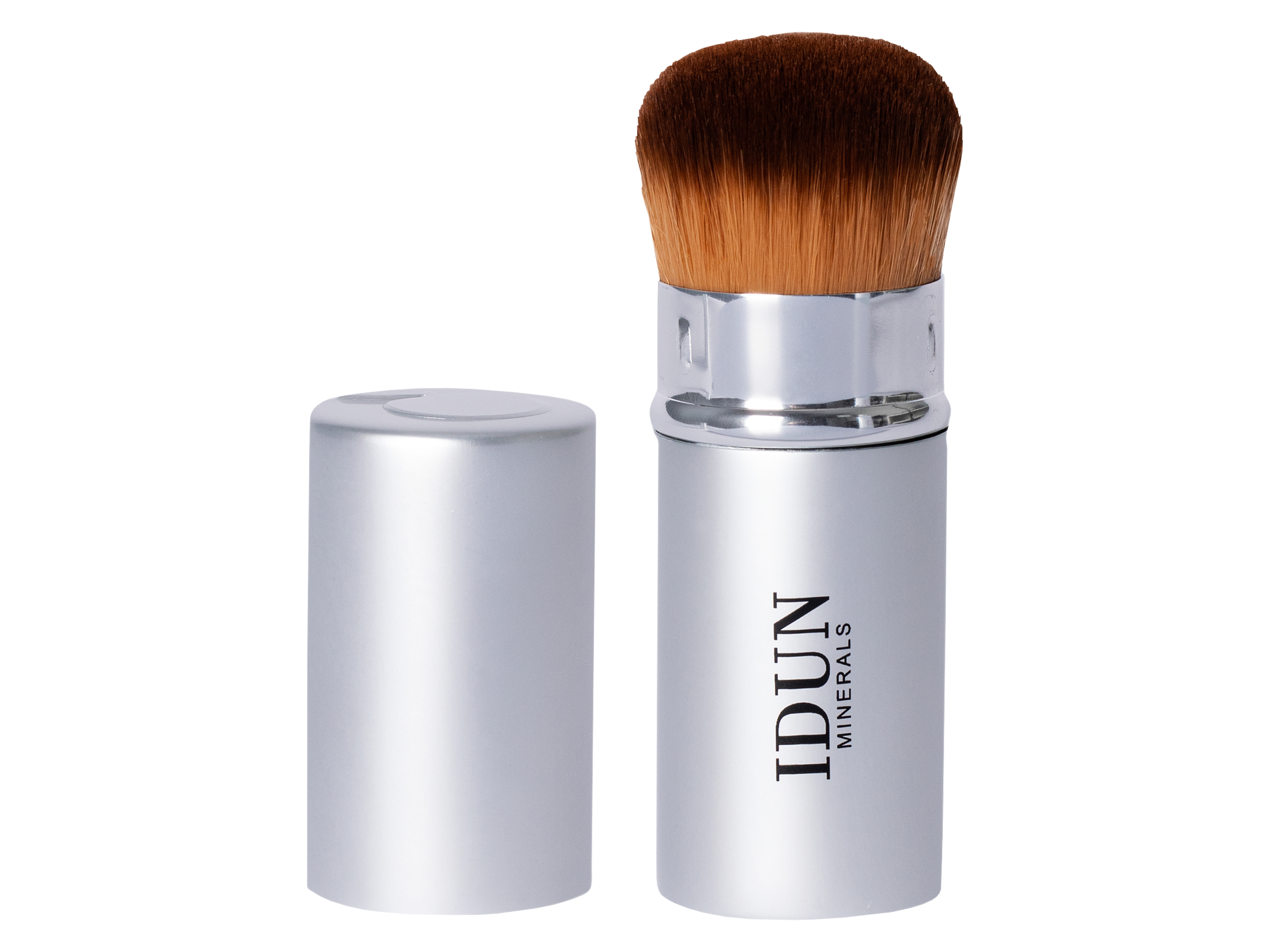 IDUN Minerals Retractable Kabuki Brush, 1 stk