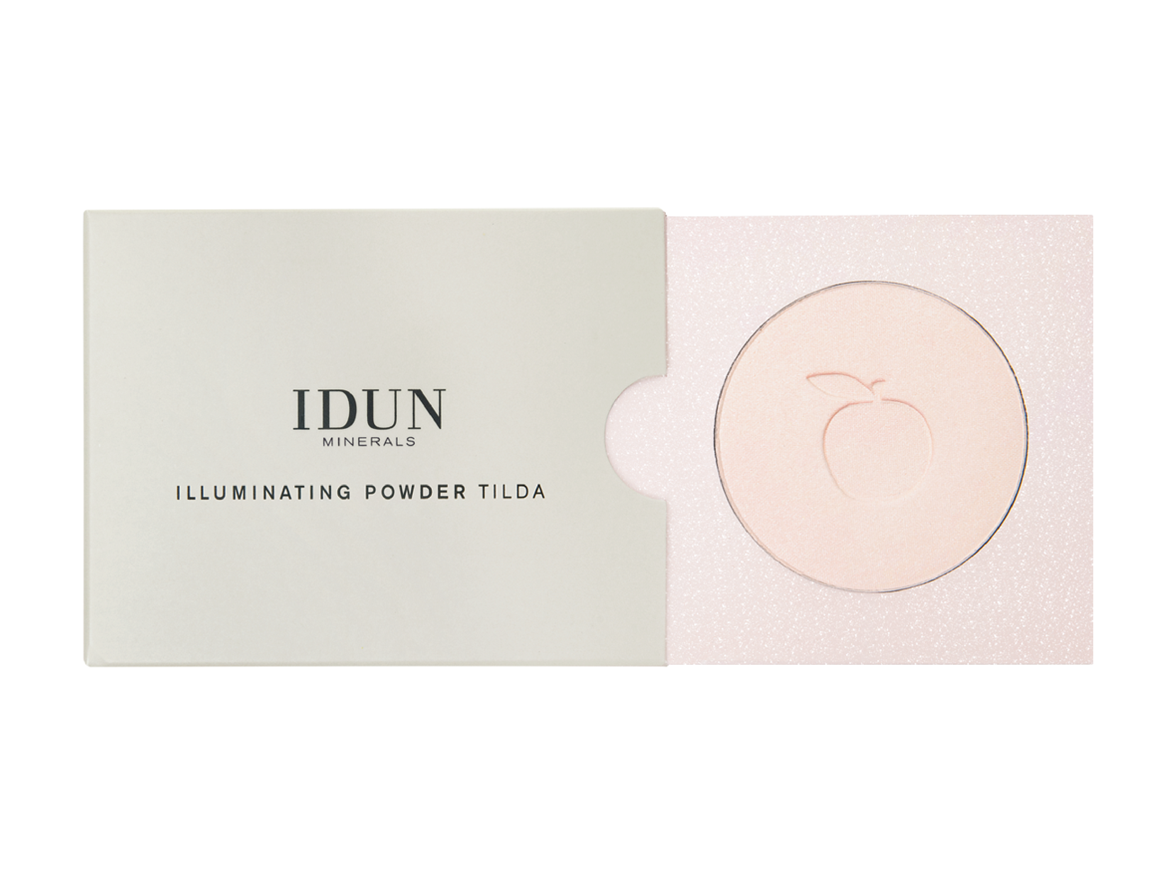 IDUN Minerals Translucent Illuminating Mineral Powder, Tilda, 3,5 gram