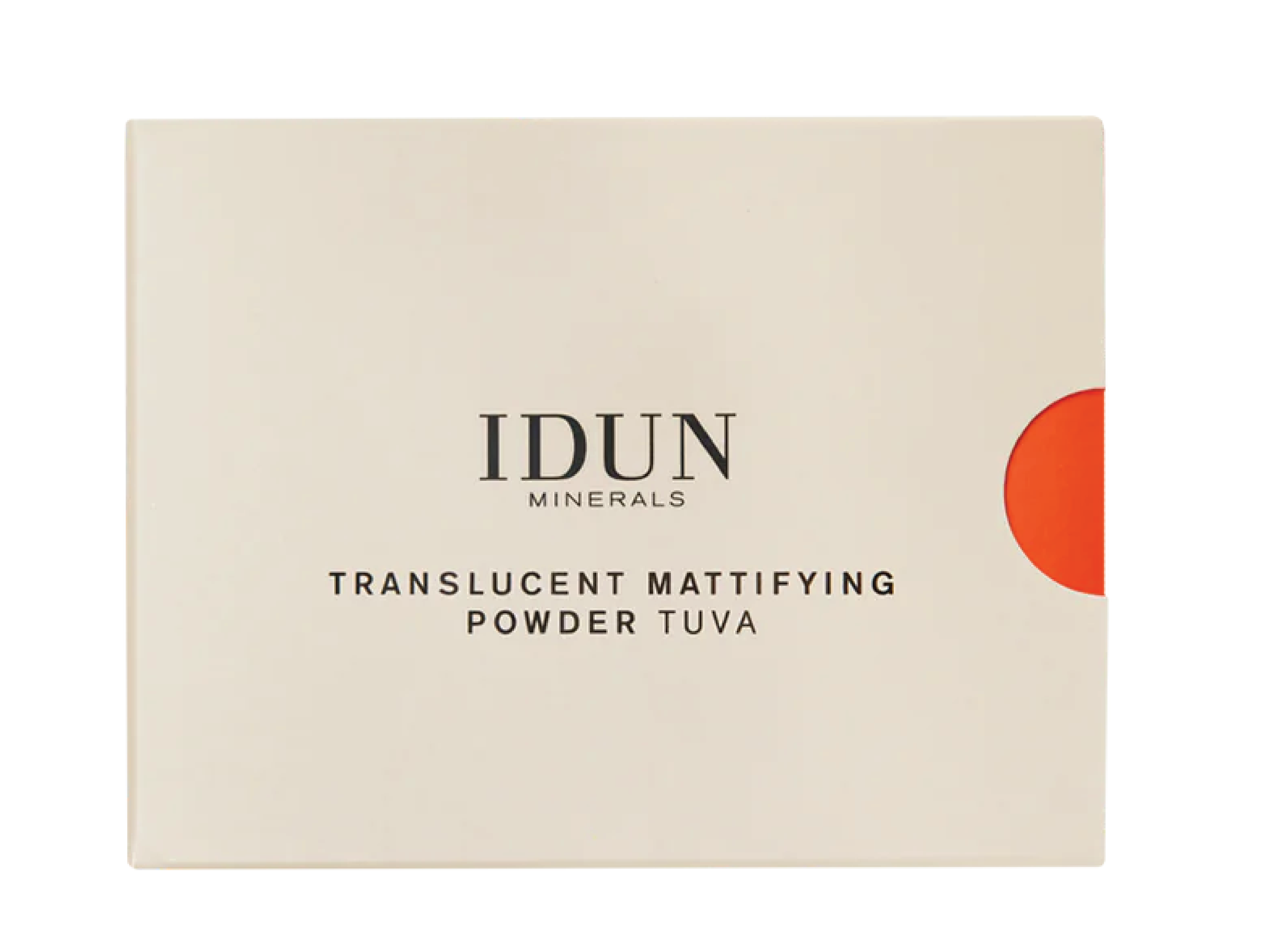 IDUN Minerals Translucent Mattifying Mineral  Powder, Tuva, 3,5 gram