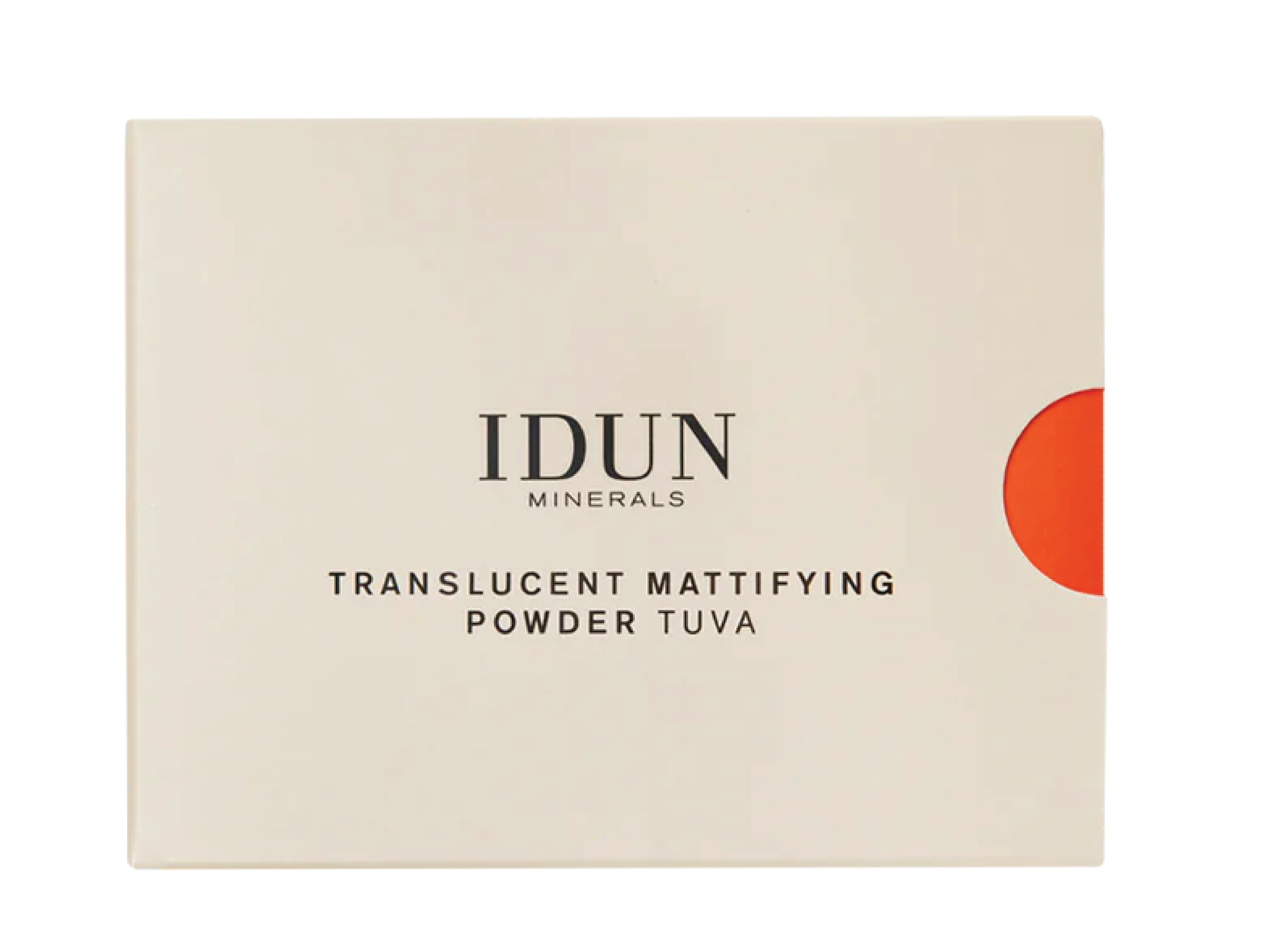 IDUN Minerals Translucent Mattifying Mineral  Powder, Tuva, 3.5 gram