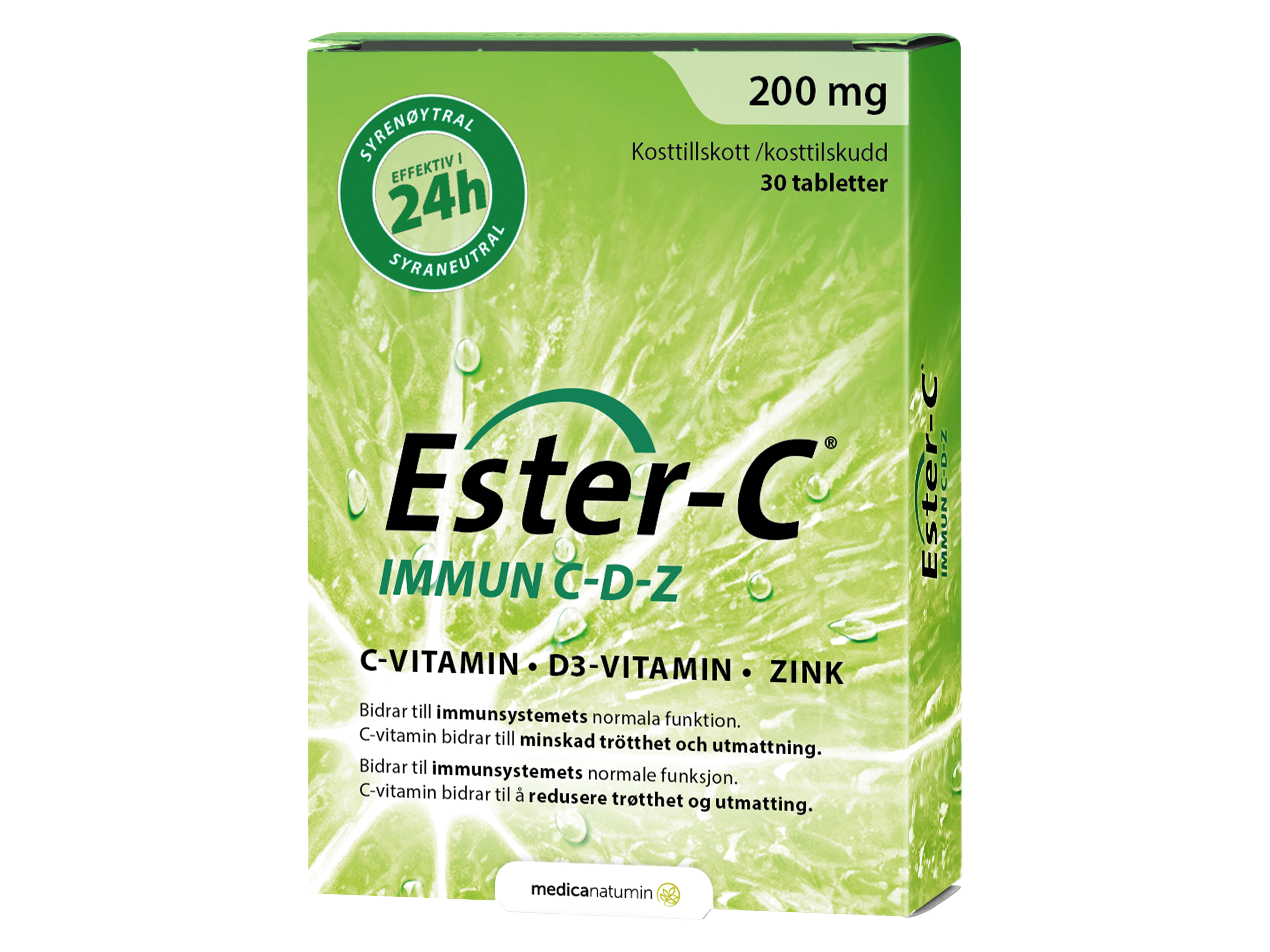Ester-C Immun C-D-Z, 30 tabletter