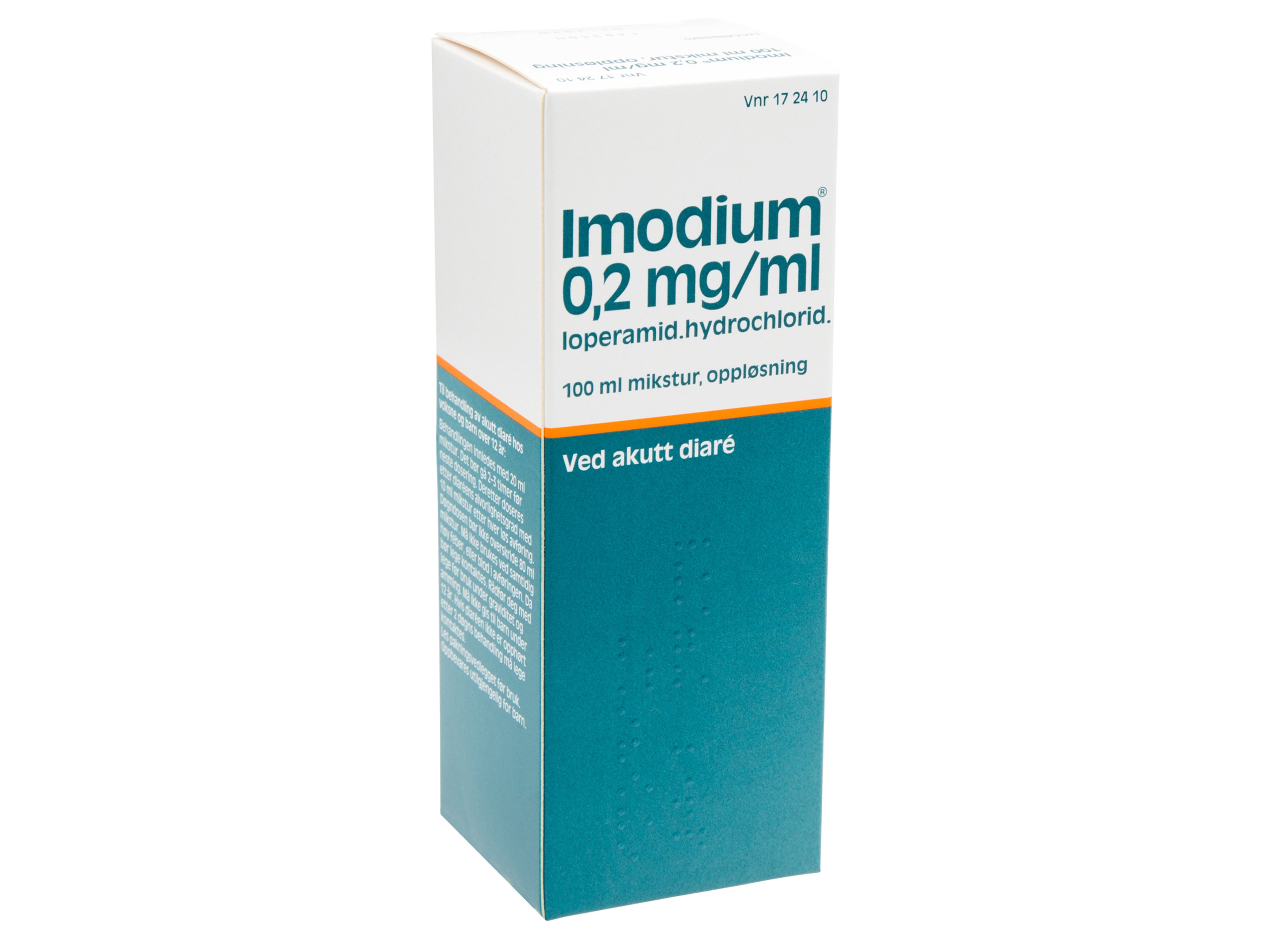 Imodium Mikstur 0,2mg/ml, 100 ml