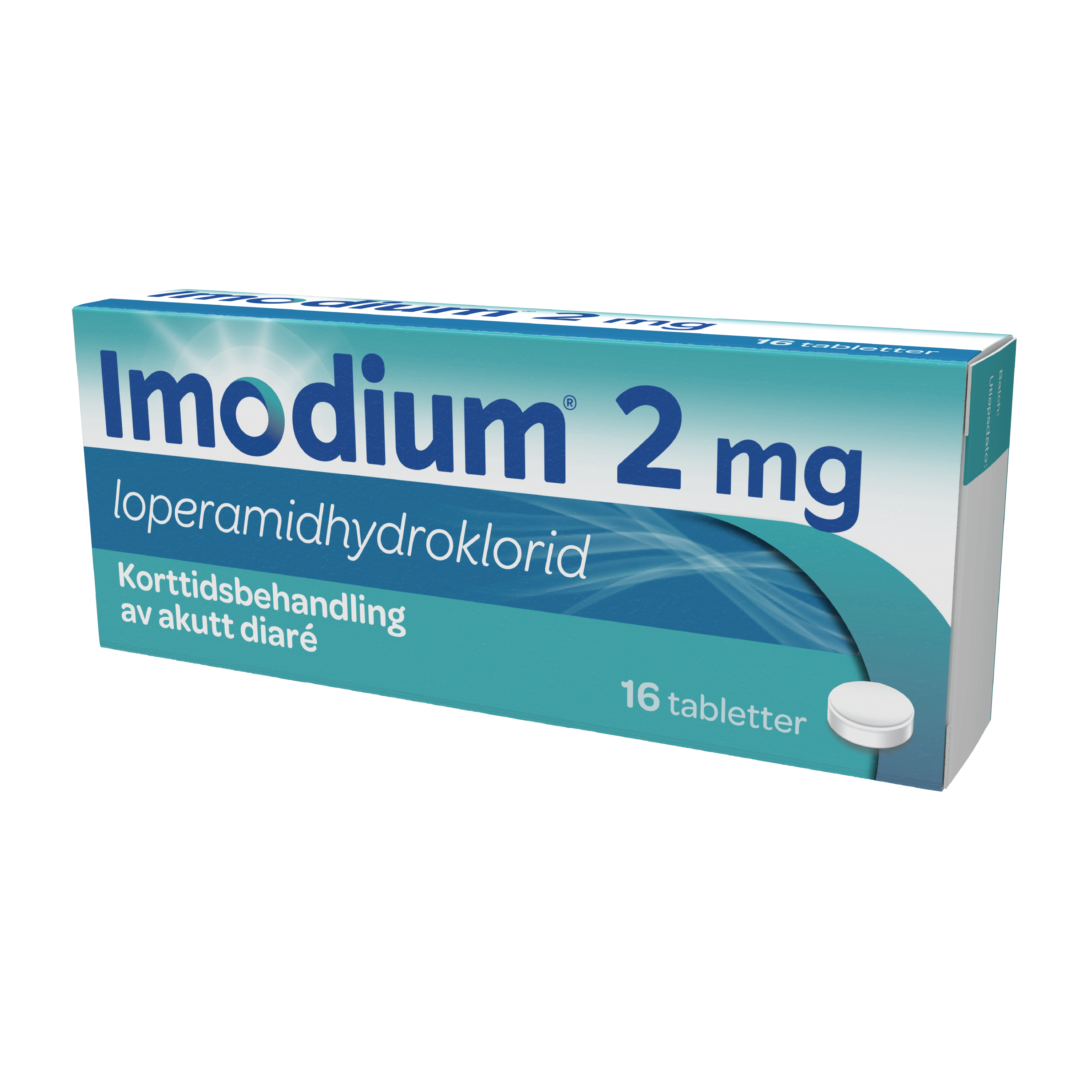 Imodium 2 mg tabletter, 16 stk.