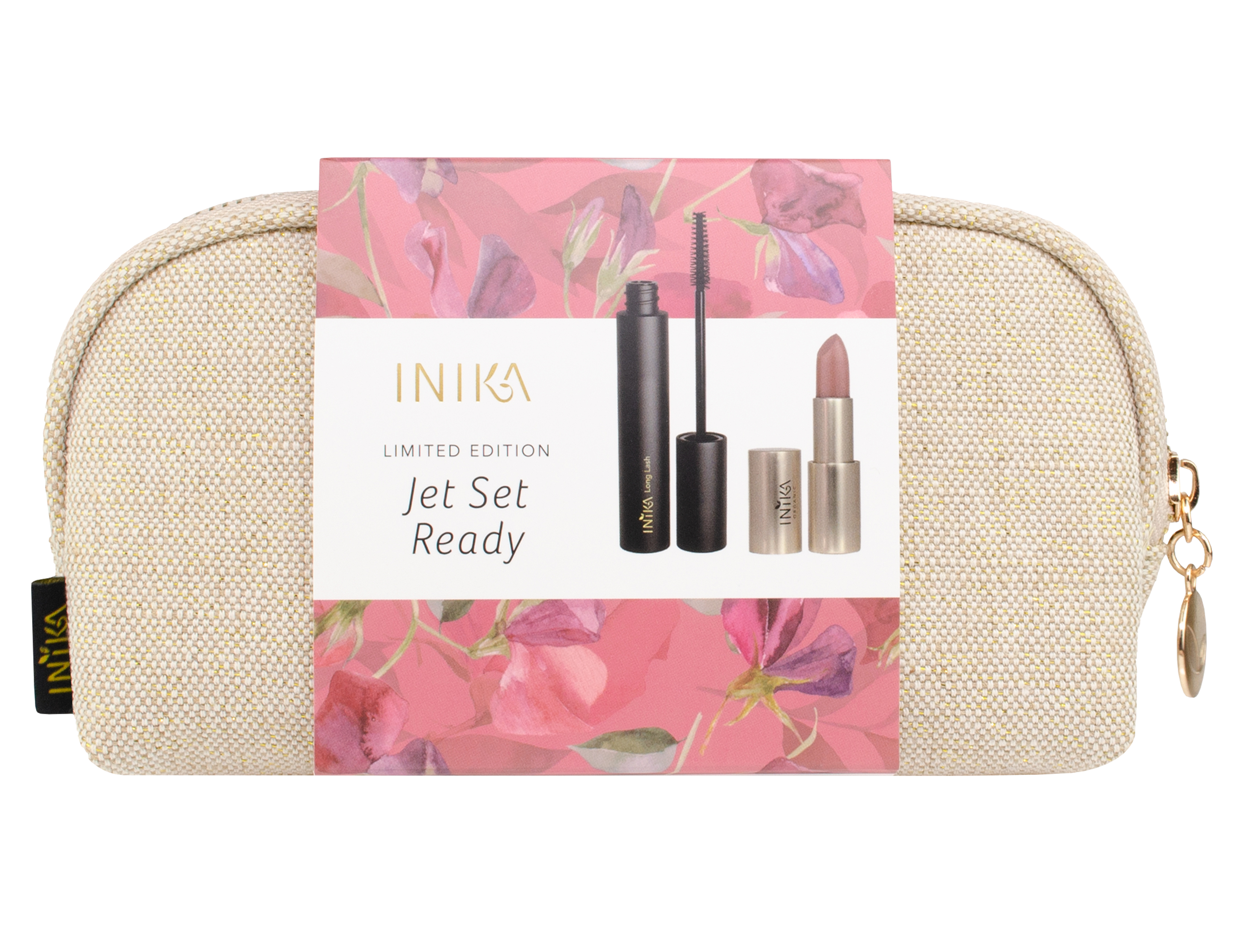 INIKA Organic Jet Set Ready Gavepakning, 1 sett