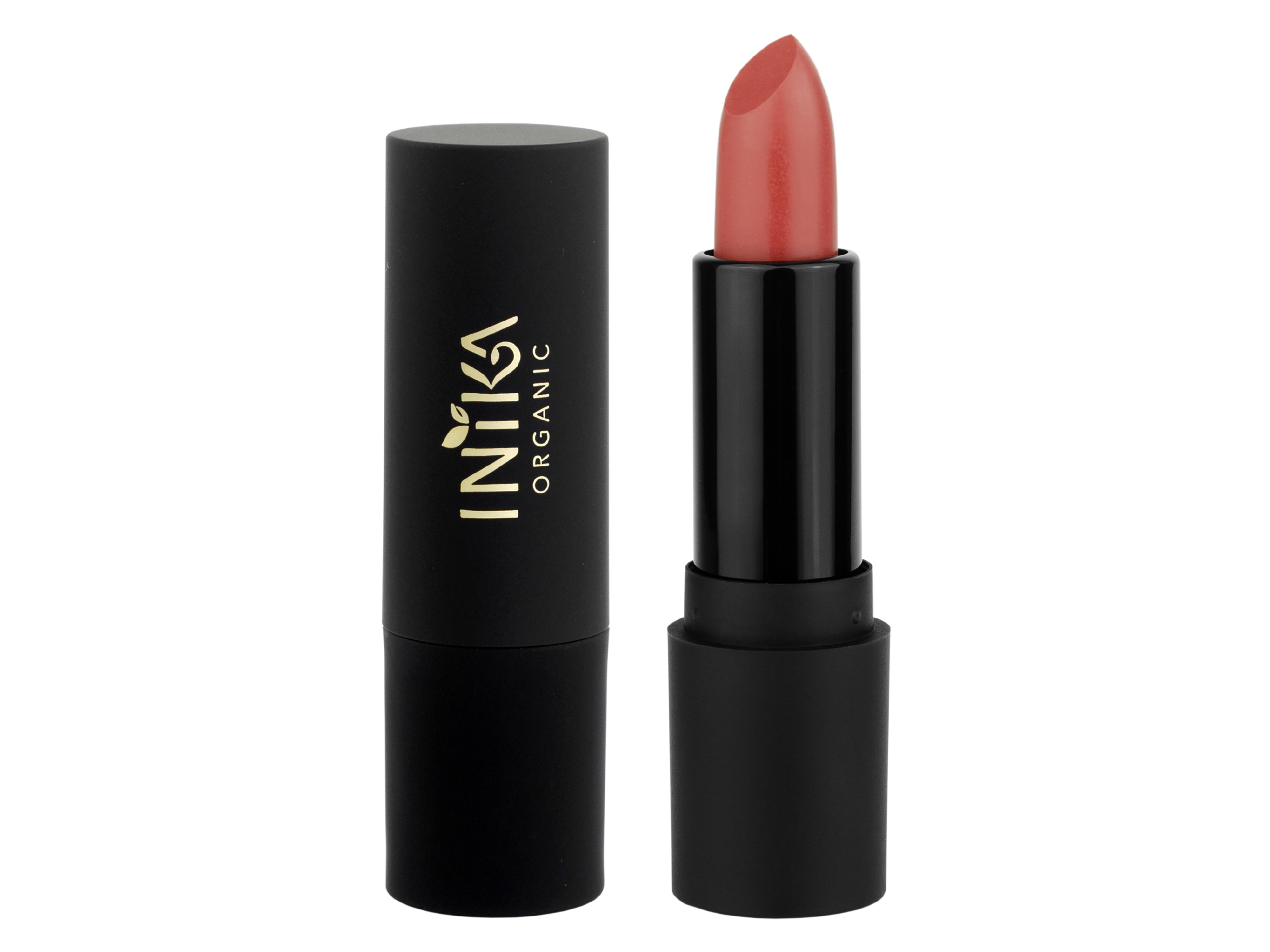 INIKA Organic Certified Organic Vegan Lipstick, Pink Poppy, 4,2 gram