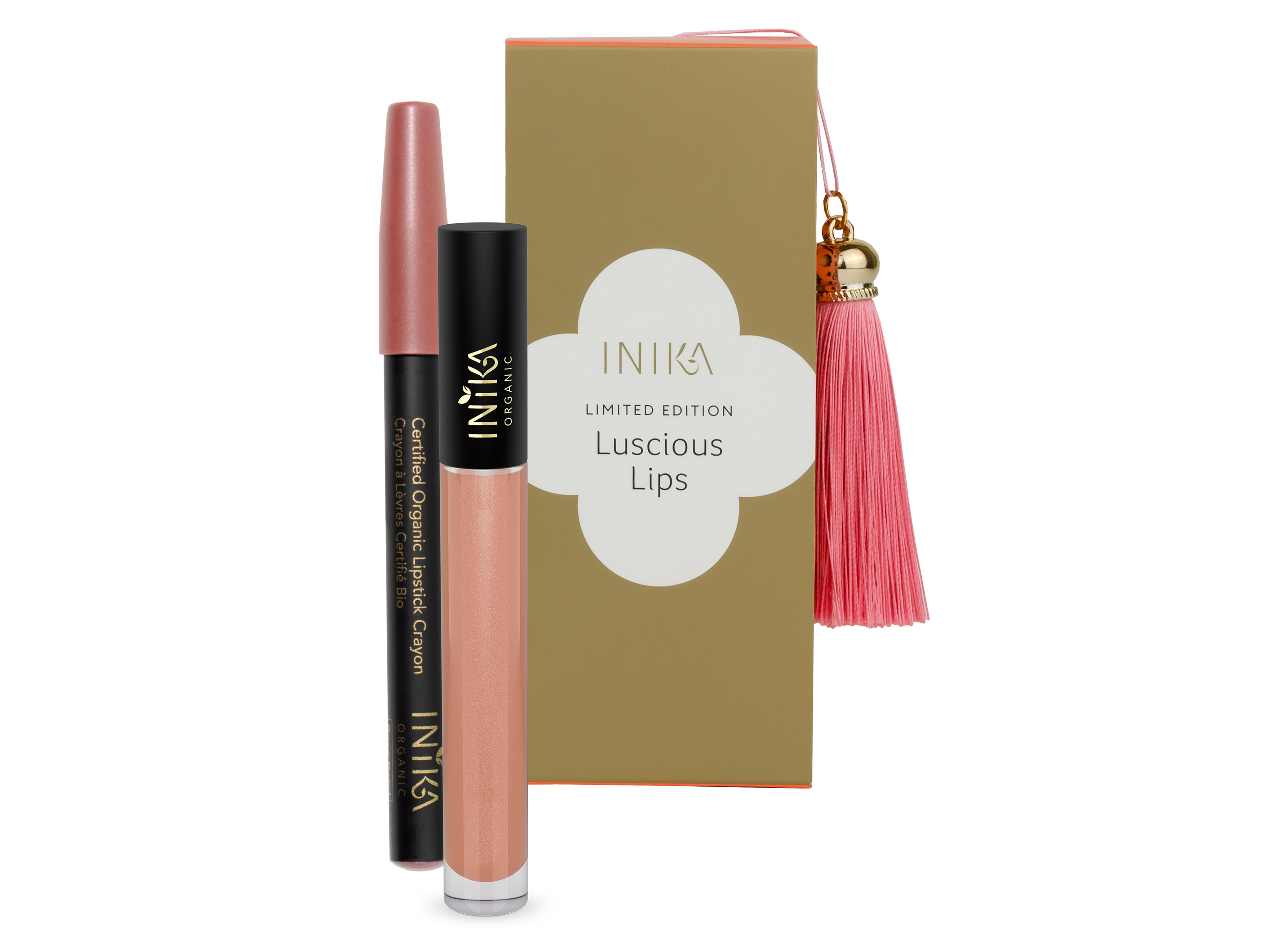 INIKA Organic INIKAOrganic Luscious Lips Gavepakning, Gavesett, 1 sett
