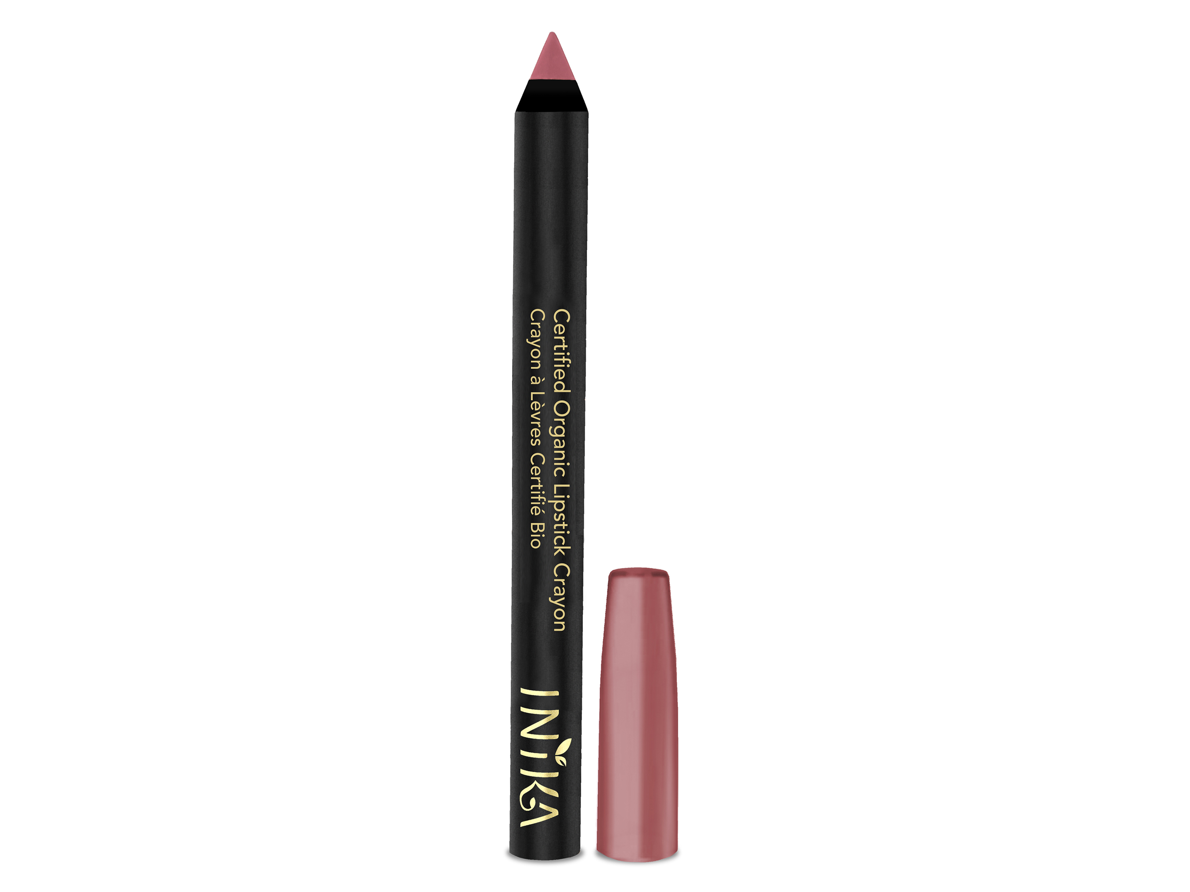 INIKA Organic Lipstick Crayon, Pink Nude, 3 gram