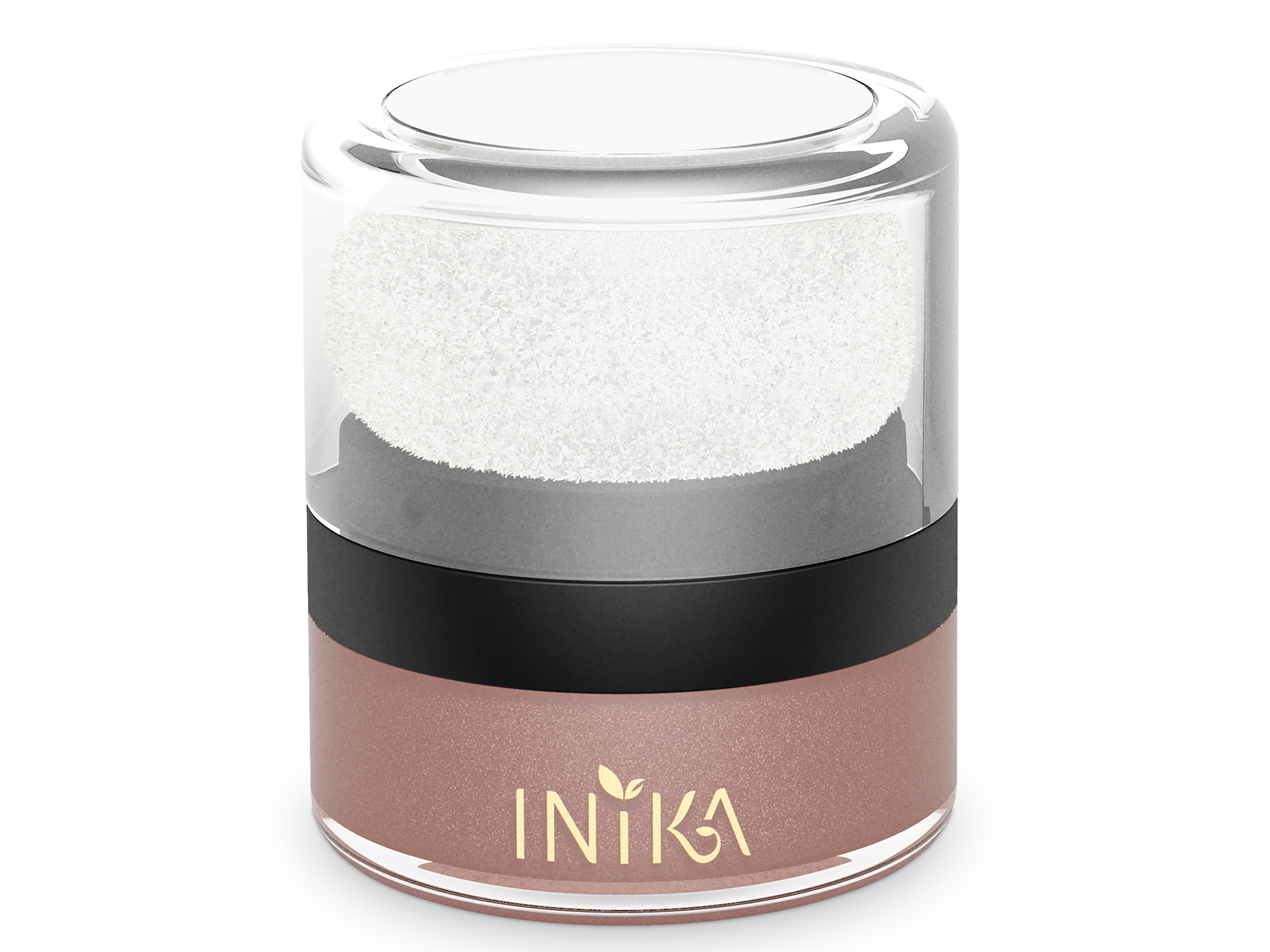 INIKA Organic Mineral Blusher Puff Pot, Rosy Glow, 3 gram