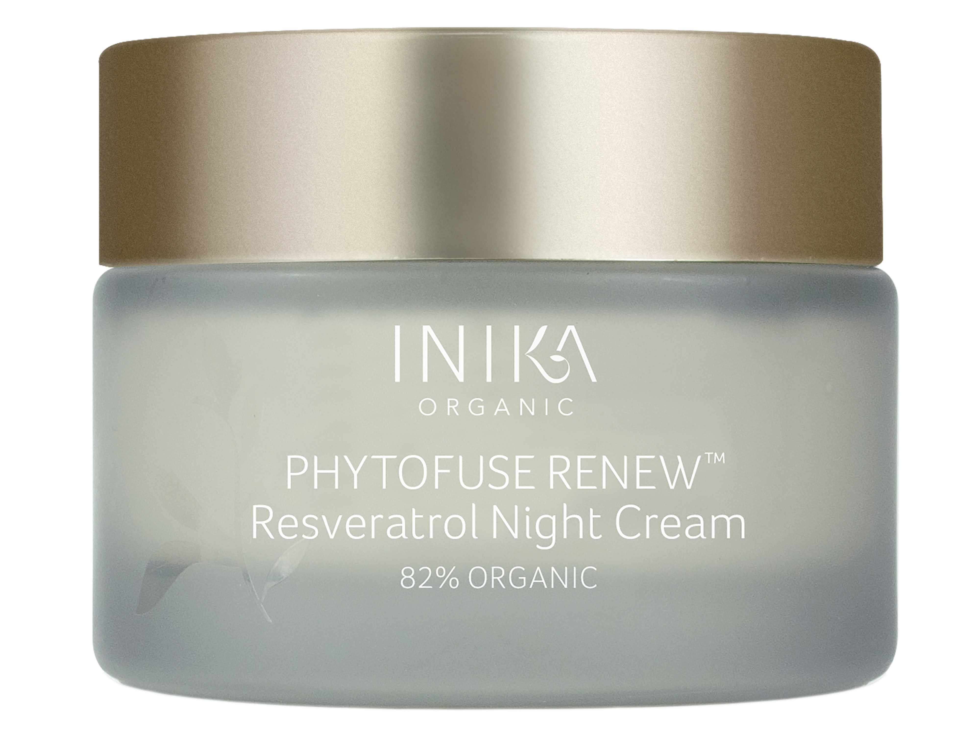 INIKA Organic Phytofuse Renew Resveratrol Night Cream, 50 ml