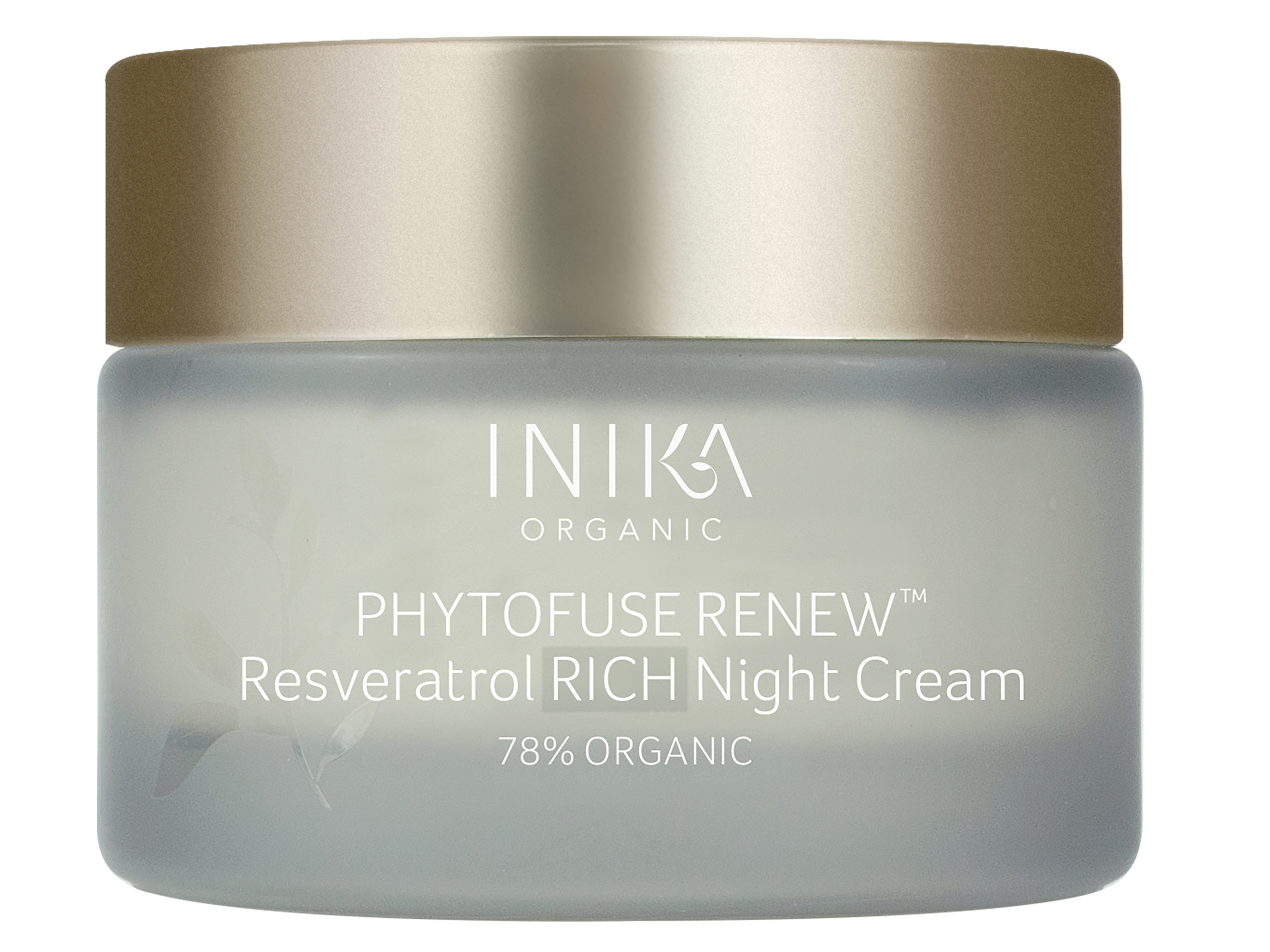 INIKA Organic Phytofuse Renew Resveratrol Rich Night Cream, 50 ml