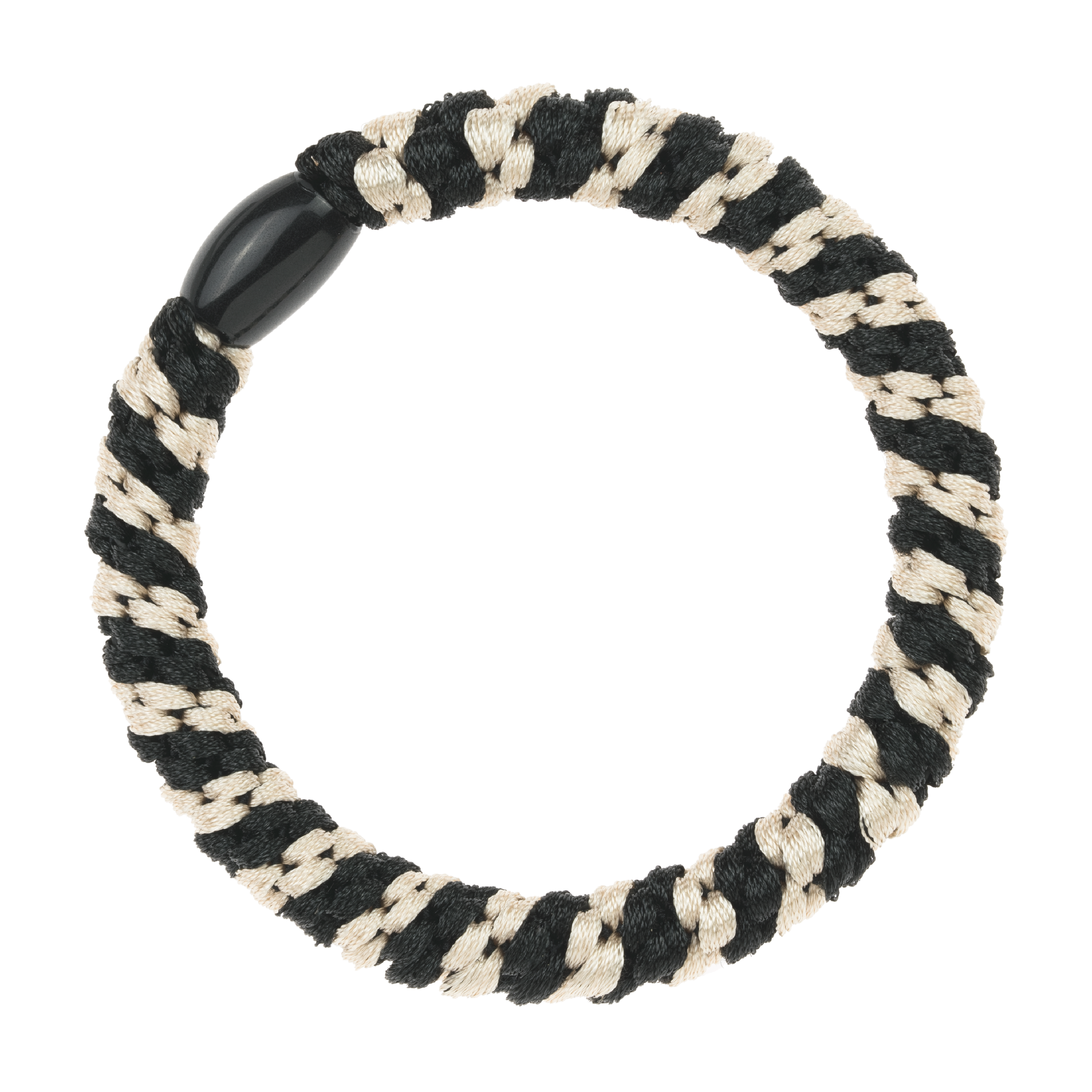 Invisibobble Twistar Hårstrikker, Svart/beige, 3 stk.