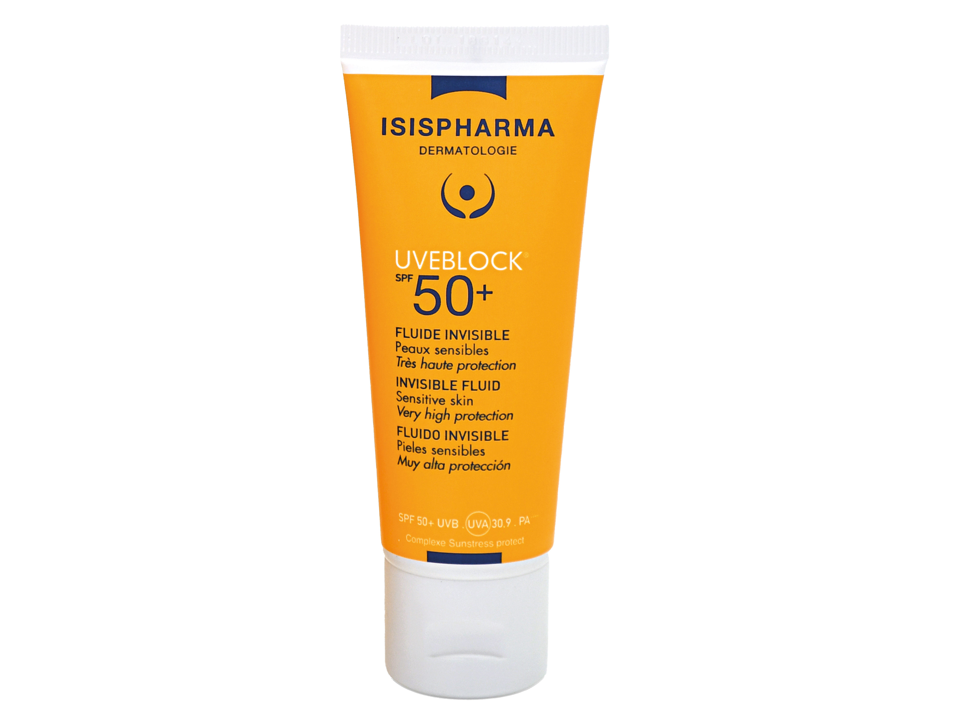 Isispharma Uveblock Fluid Invisible, SPF 50+, 40 ml