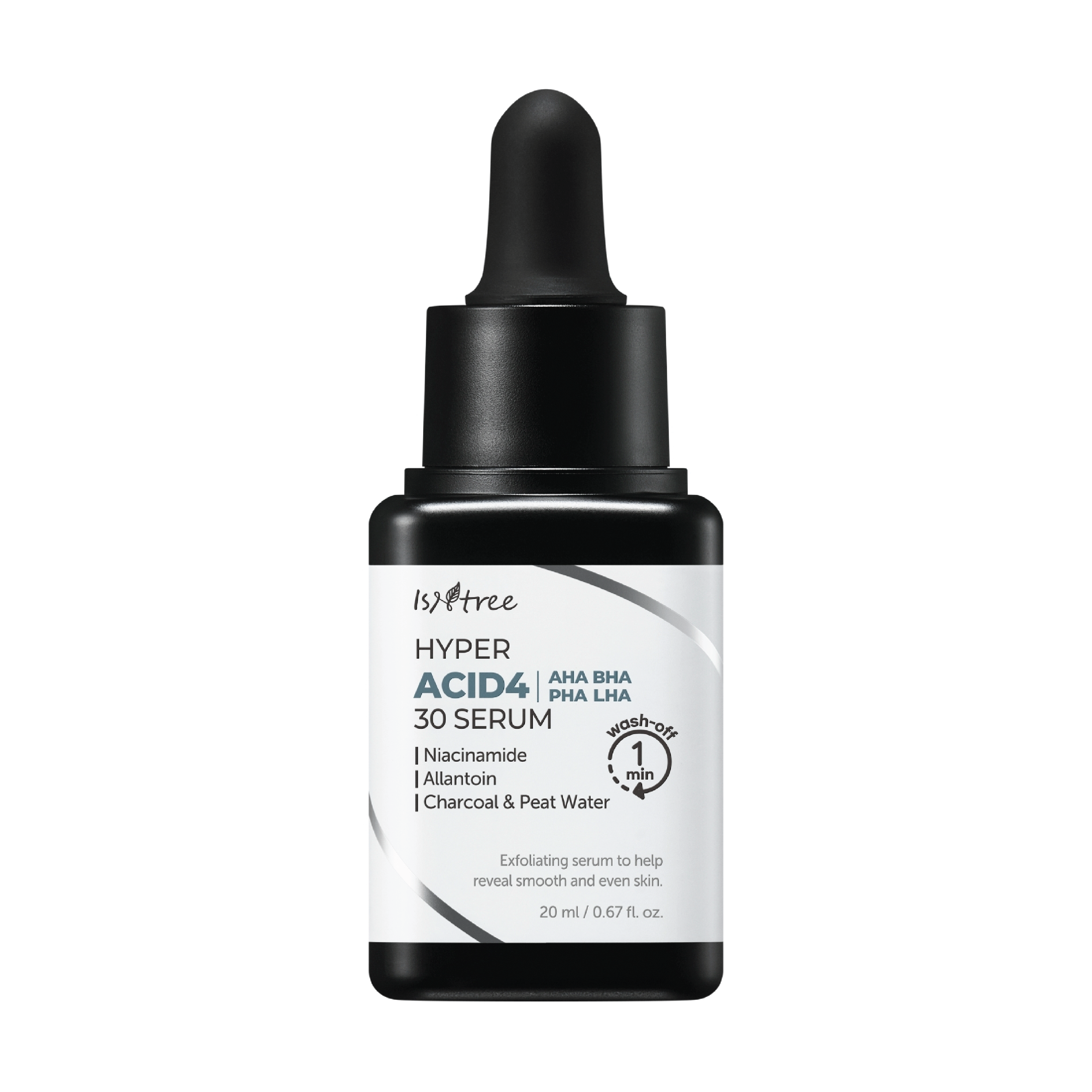 Isntree Hyper Acid 4 AHA BHA PHA LHA 30 Serum, 20 ml