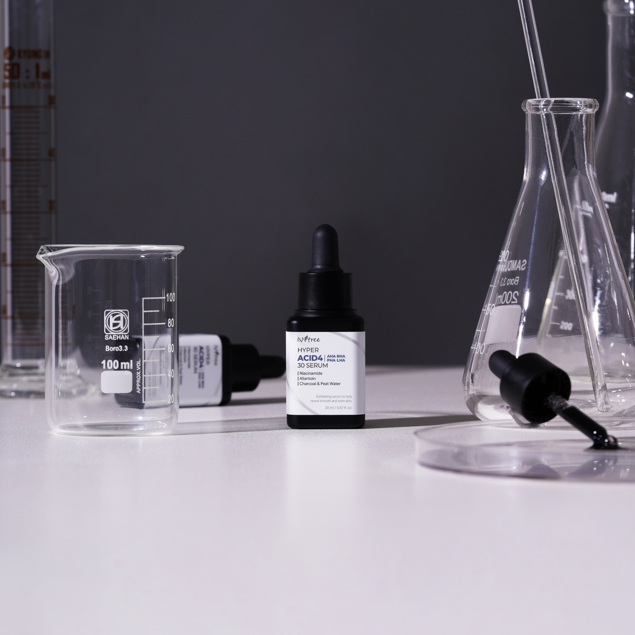 Isntree Hyper Acid 4 AHA BHA PHA LHA 30 Serum, 20 ml