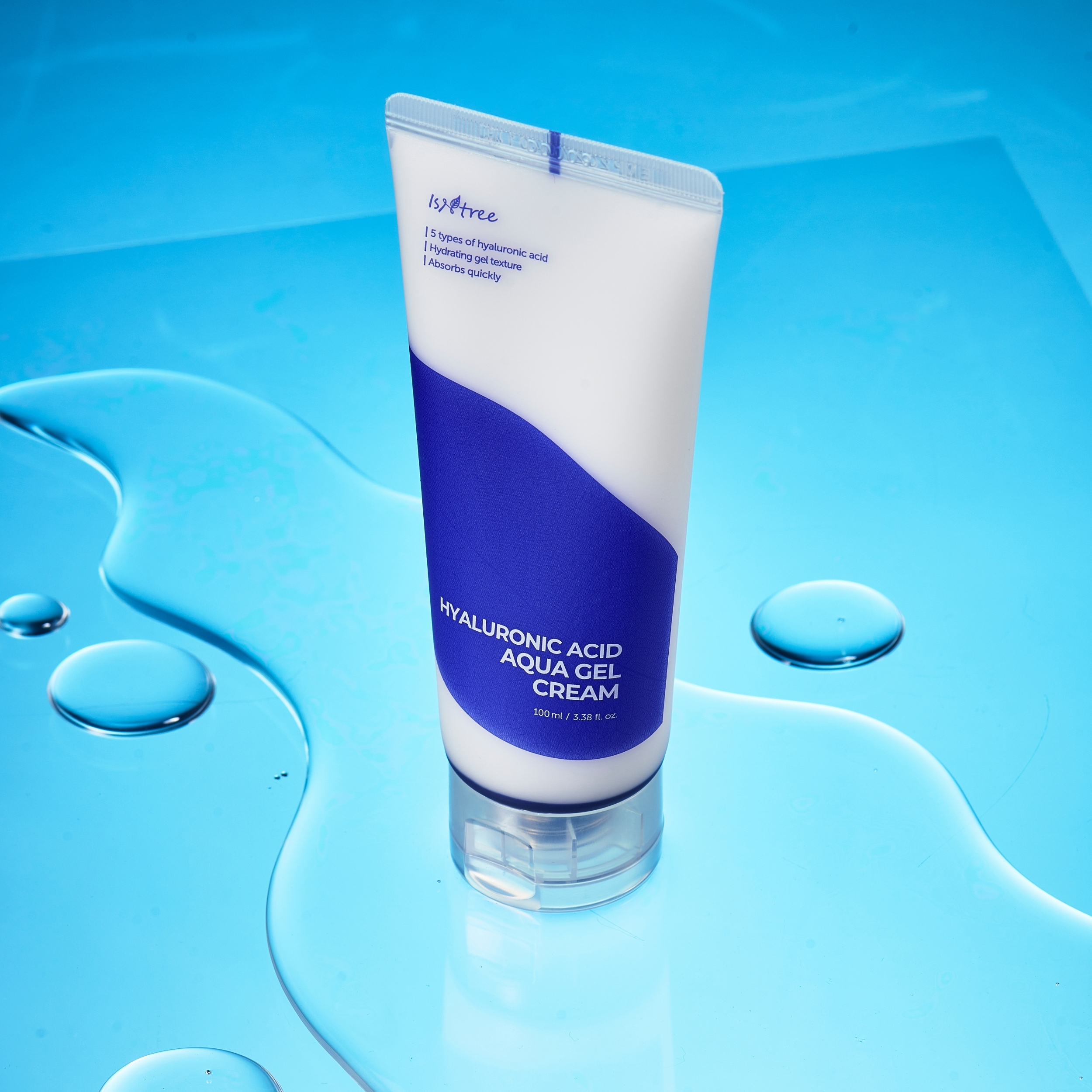 Isntree Hyaluronic Acid Aqua Gel Cream, 100 ml