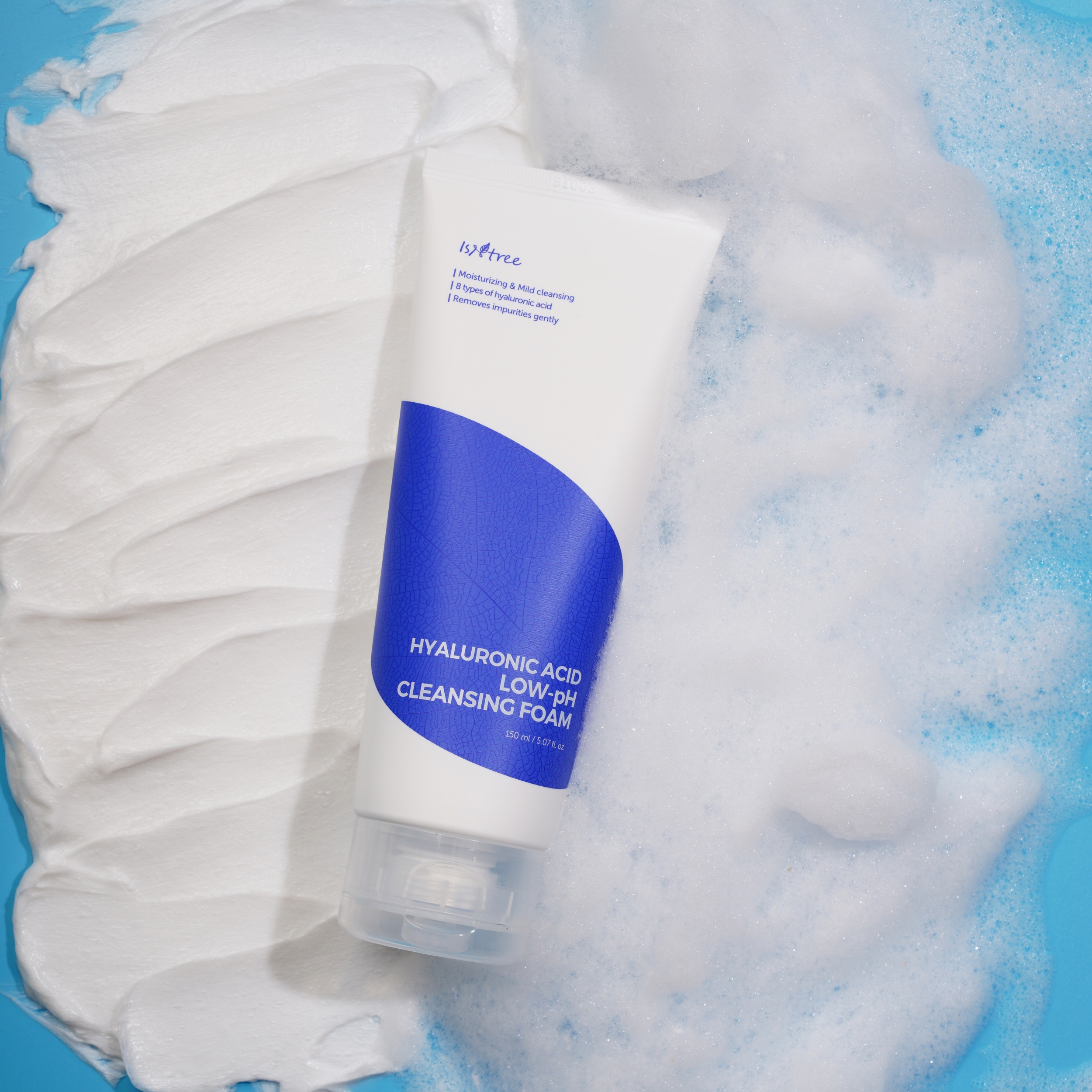 Isntree Hyaluronic Acid Low-pH-Cleansing Foam, 150 ml