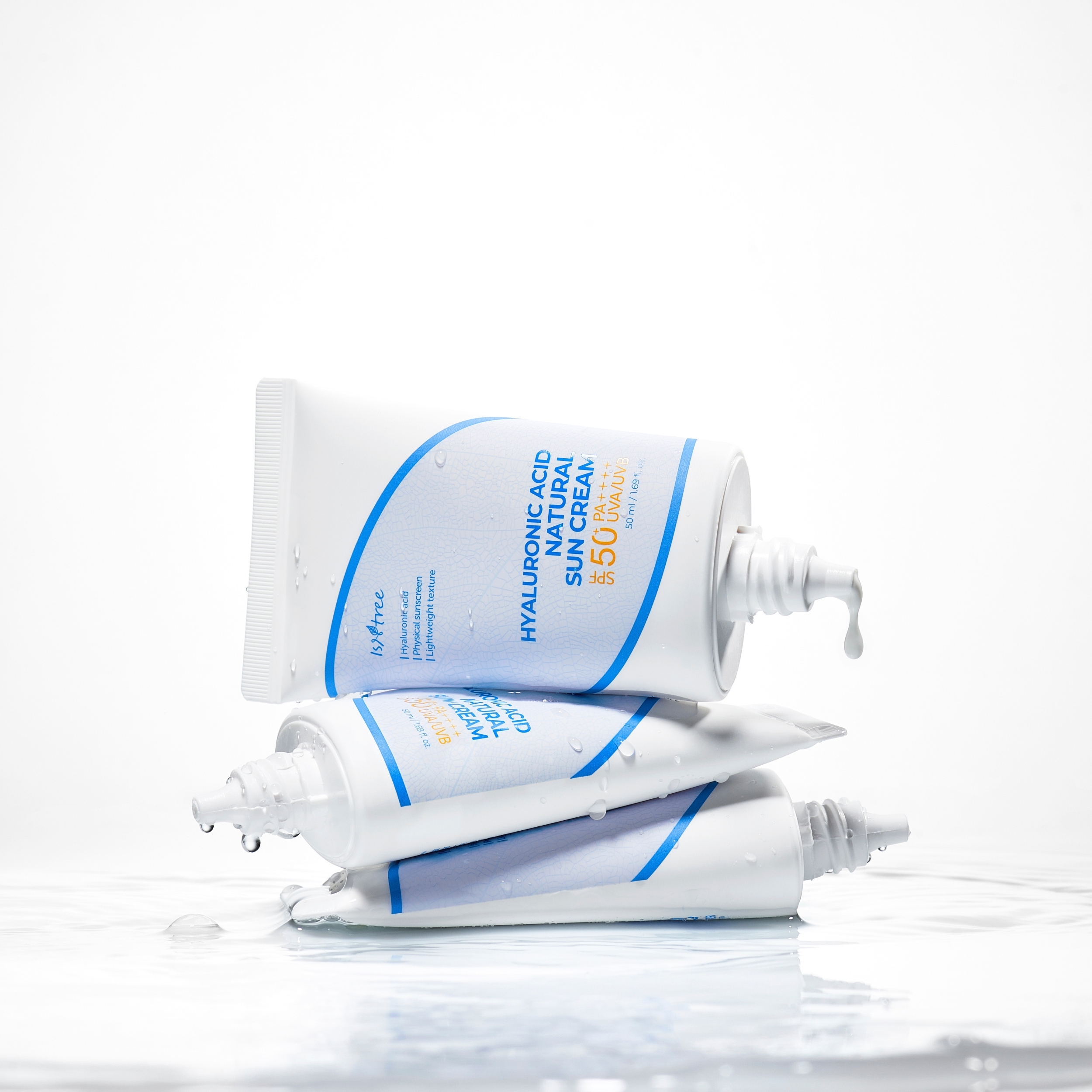 Isntree Hyaluronic Acid Natural Sun Cream, 50 ml