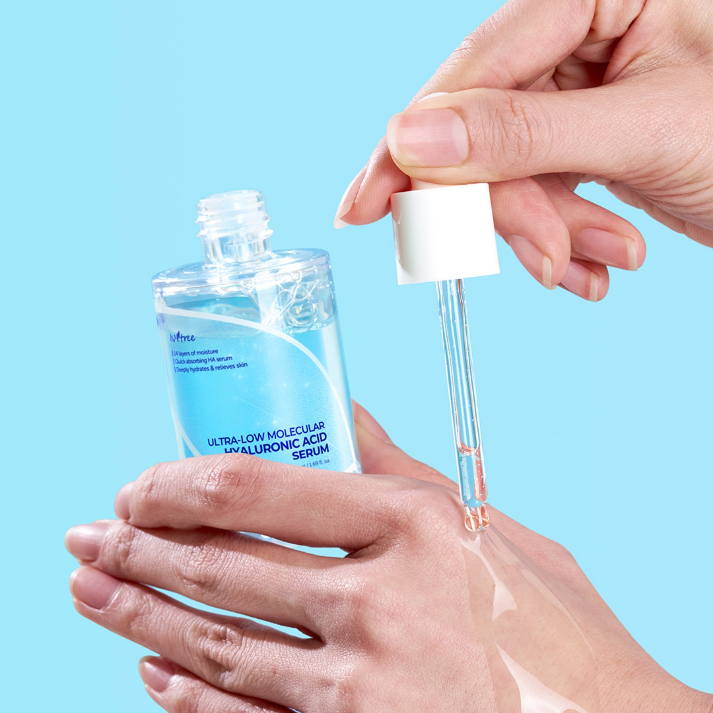 Isntree Ultra-Low Molecular Hyaluronic Acid Serum, 50 ml