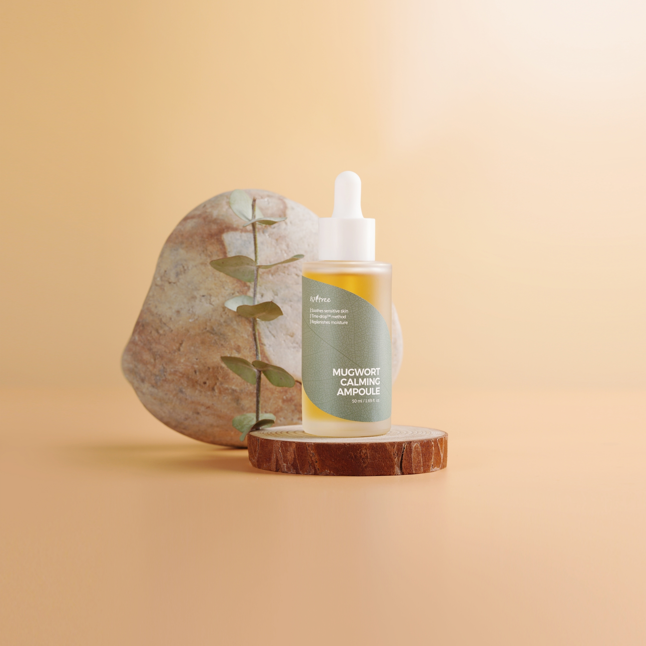 Isntree Mugwort Calming Ampoule, 50 ml