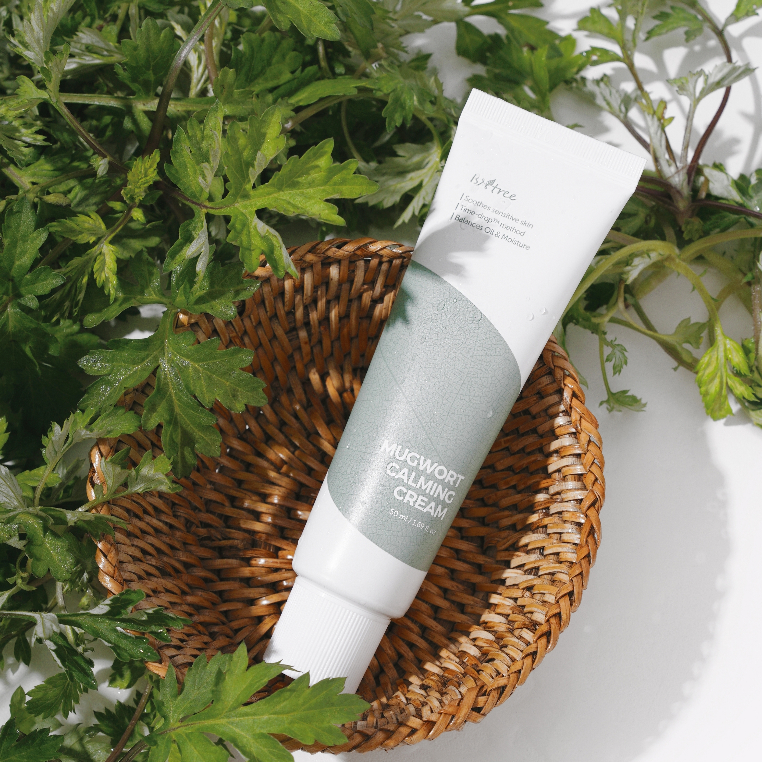 Isntree Mugwort Calming Cream, 50 ml