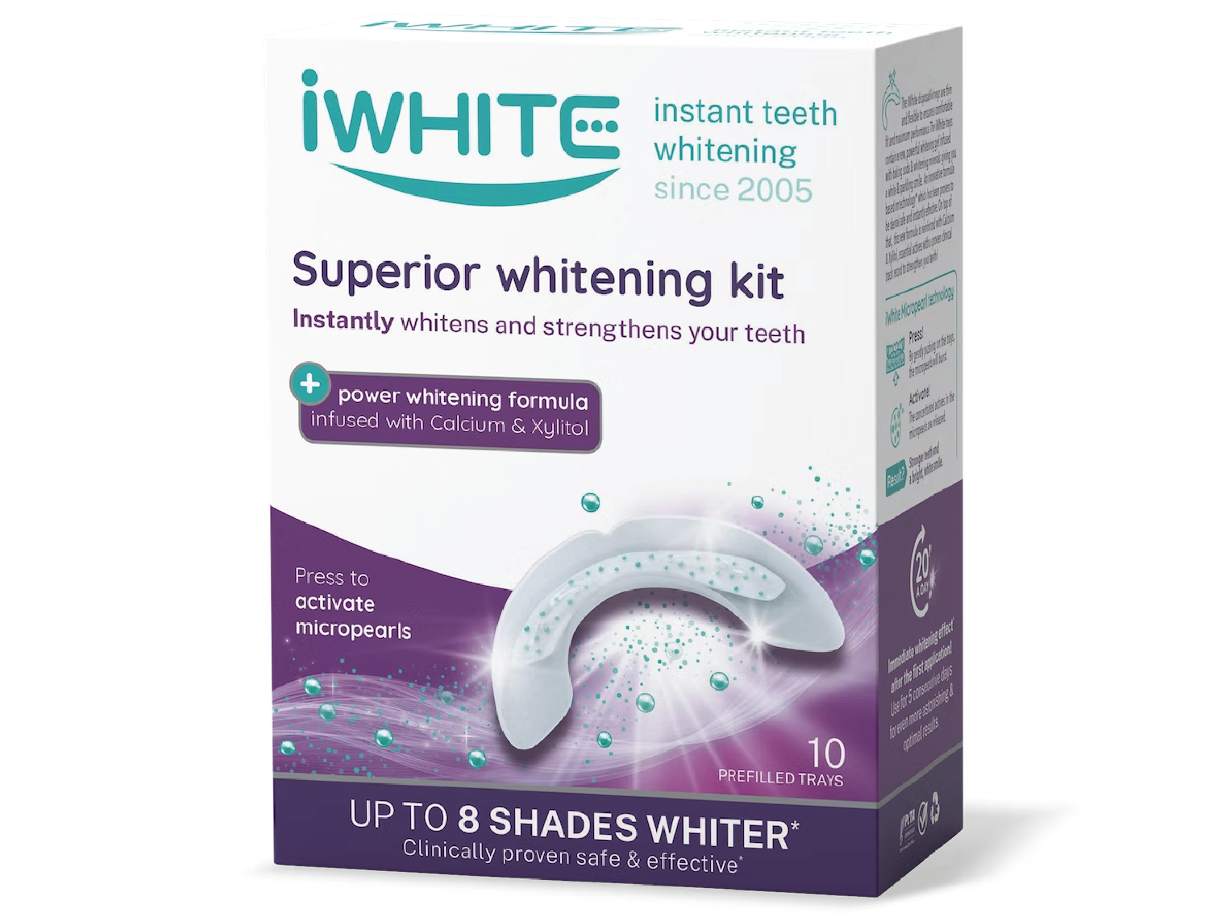 iWhite Superior Whitening Kit, 10x0,8 g