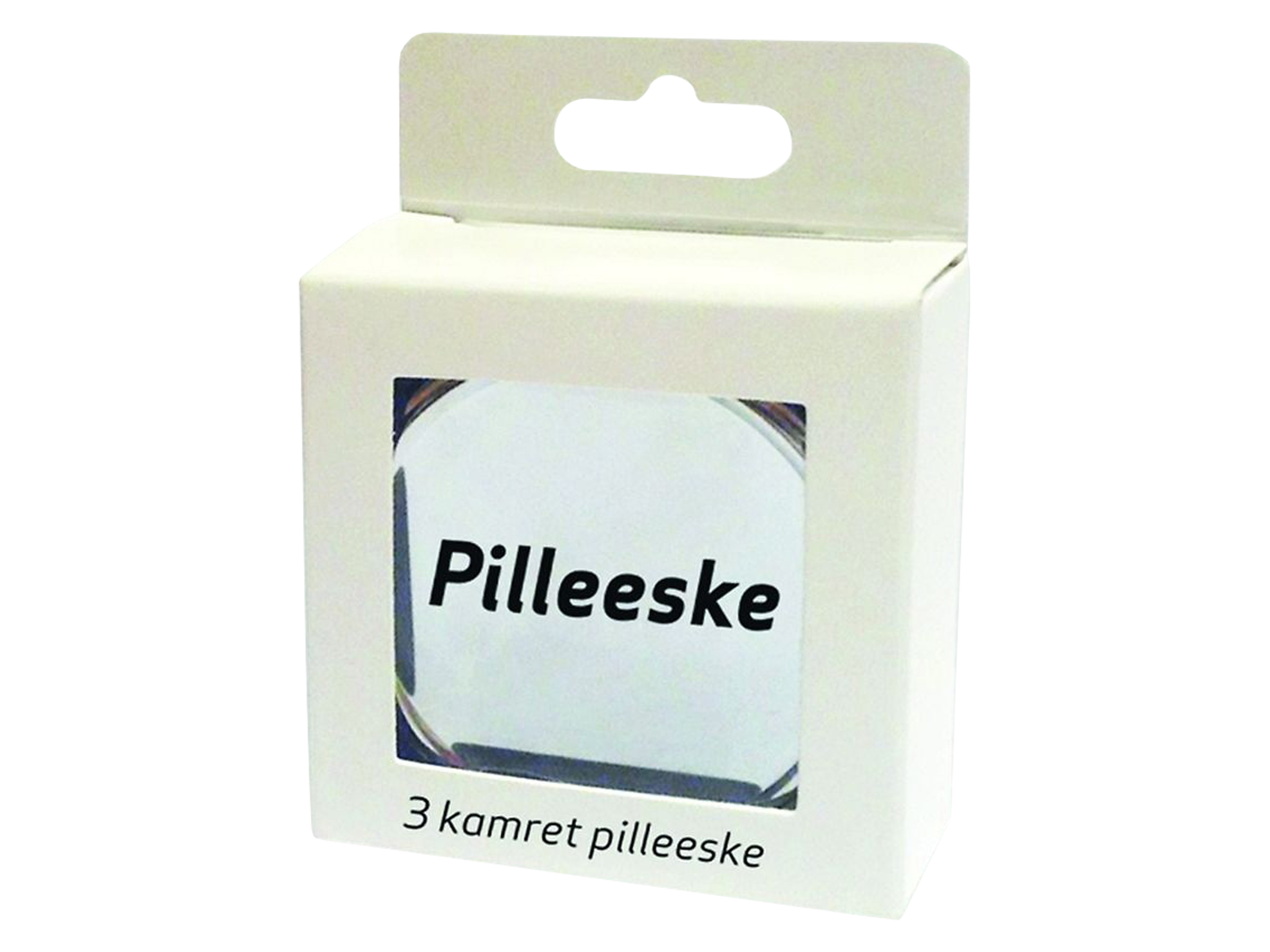 Jahpron Pilleboks 3-kamret, 1 stk