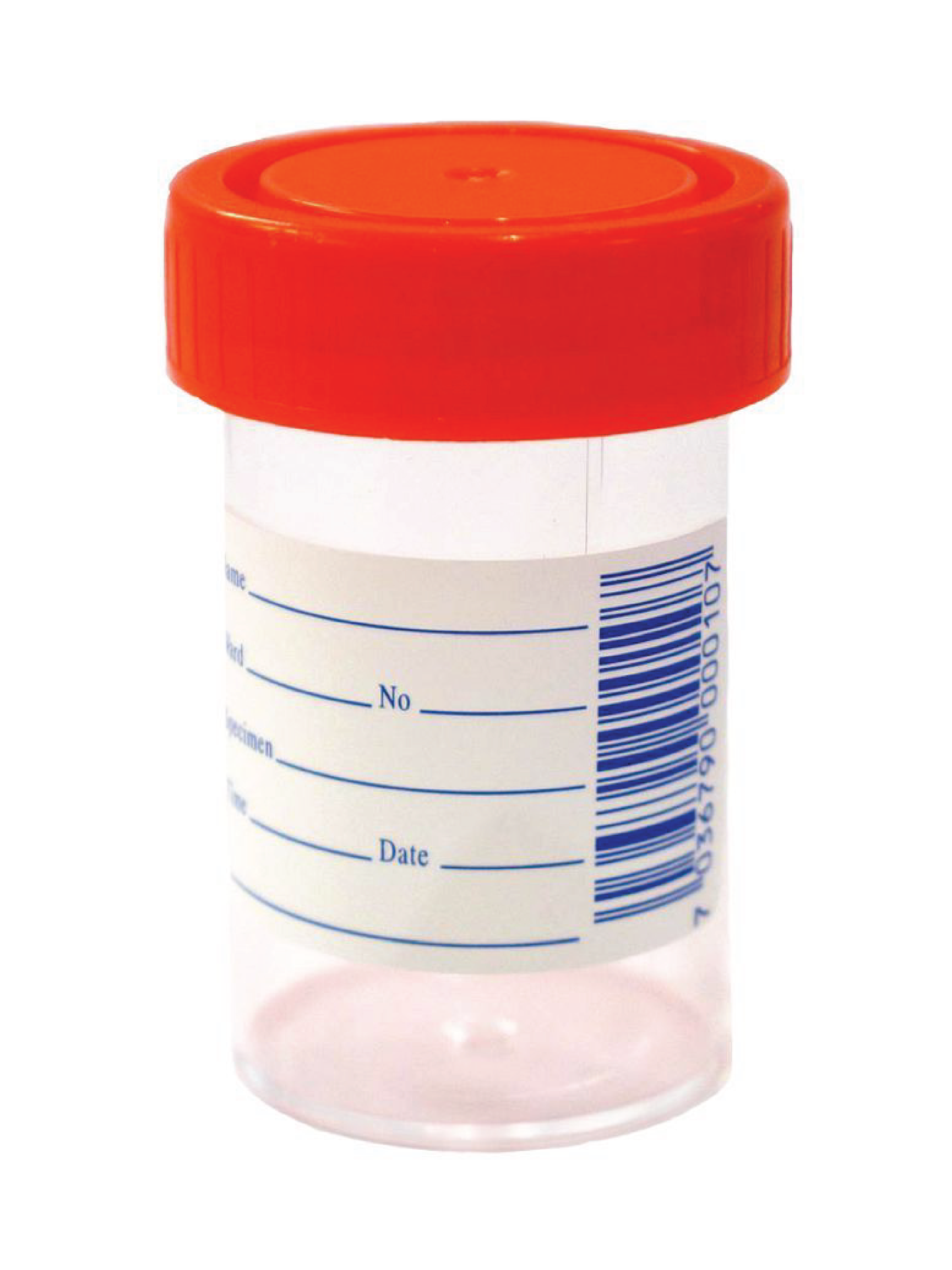 Jahpron Urinprøveglass m/lokk, 60 ml, 1 stk.