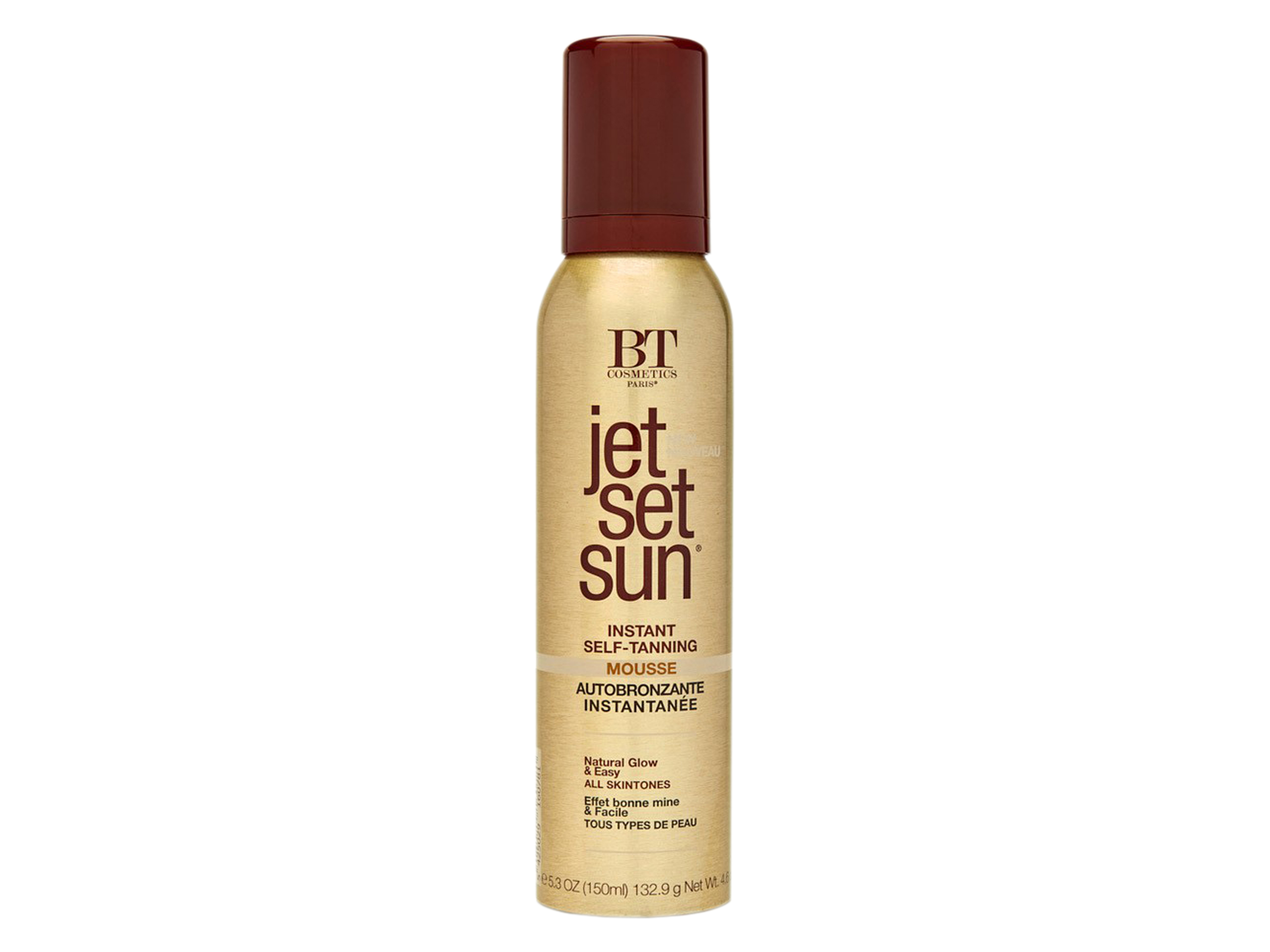 Jet Set Sun Instant Self-Tanning Mousse, 150 ml