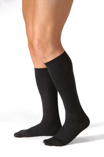 JOBST For Men Casual knestrømpe klasse1, Medium, sort, 1 par