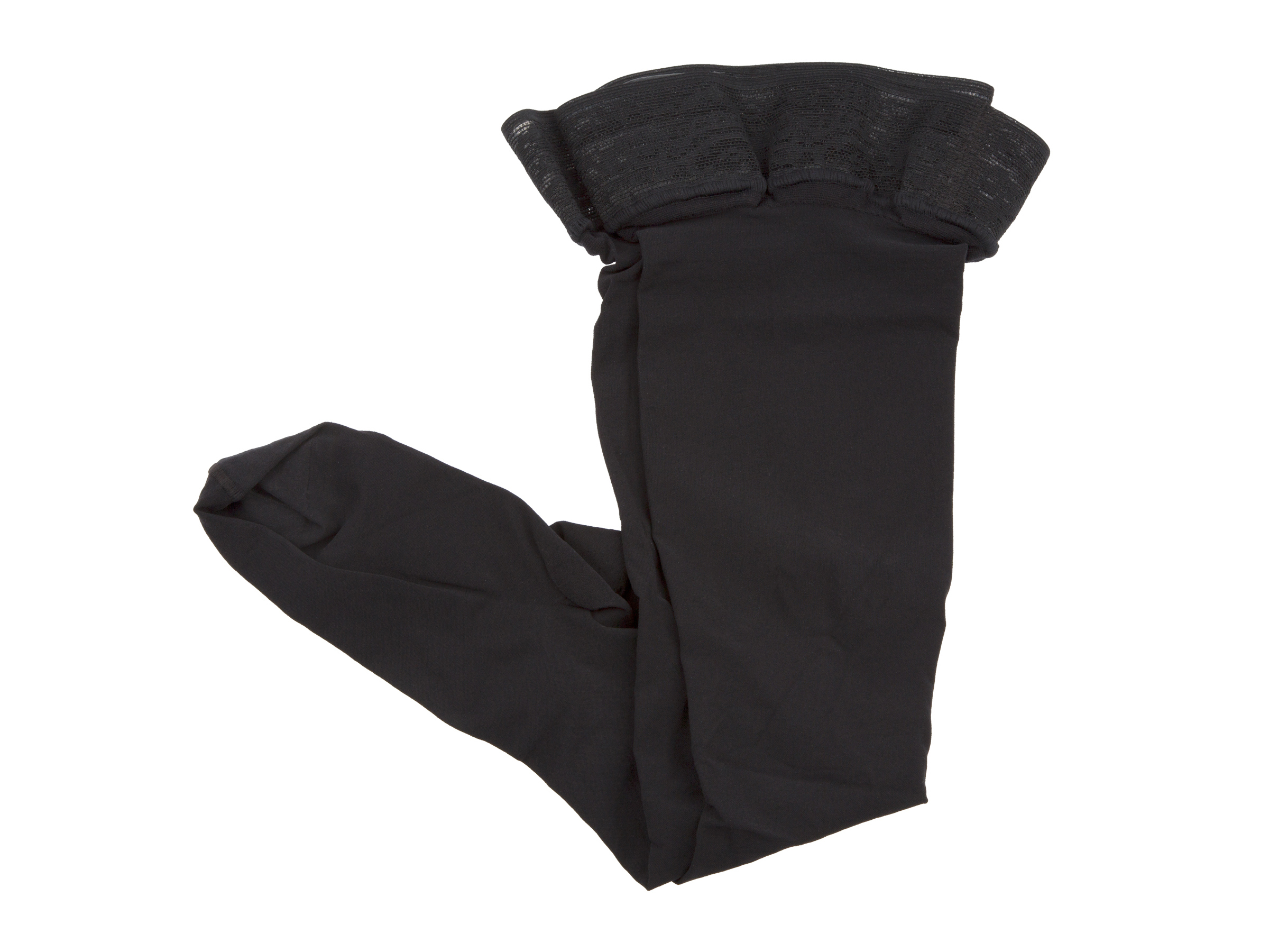 JOBST Ultra Sheer lårstrømpe, Klasse 1, medium, sort, 1 par