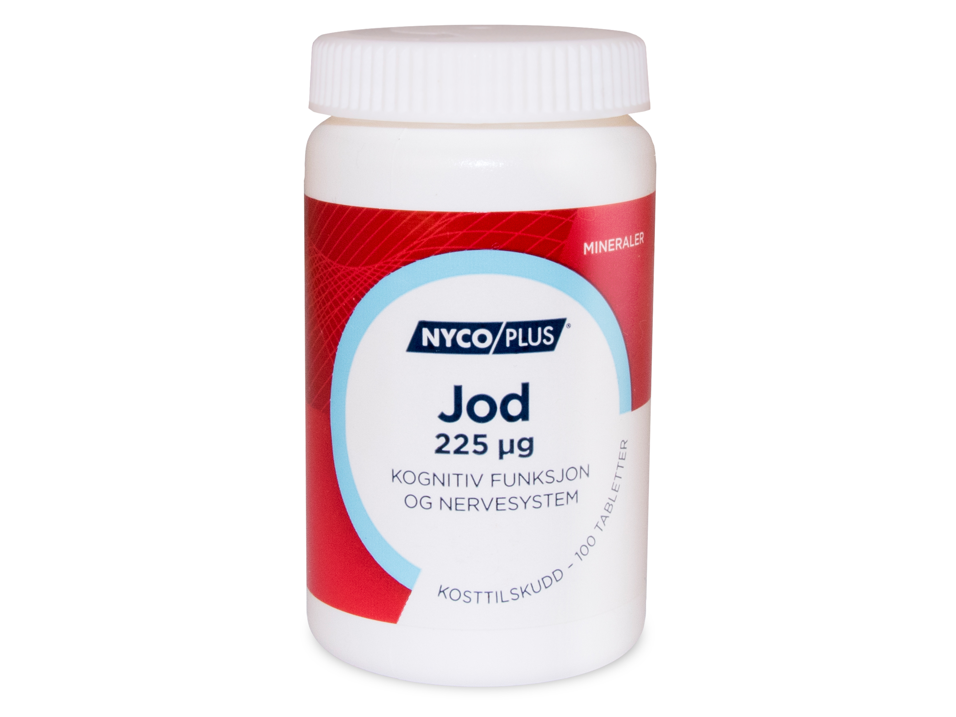 Nycoplus Jod 225 µg, 100 tabletter