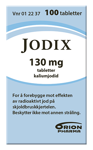 Jodix 130 mg tabletter, 100 stk.